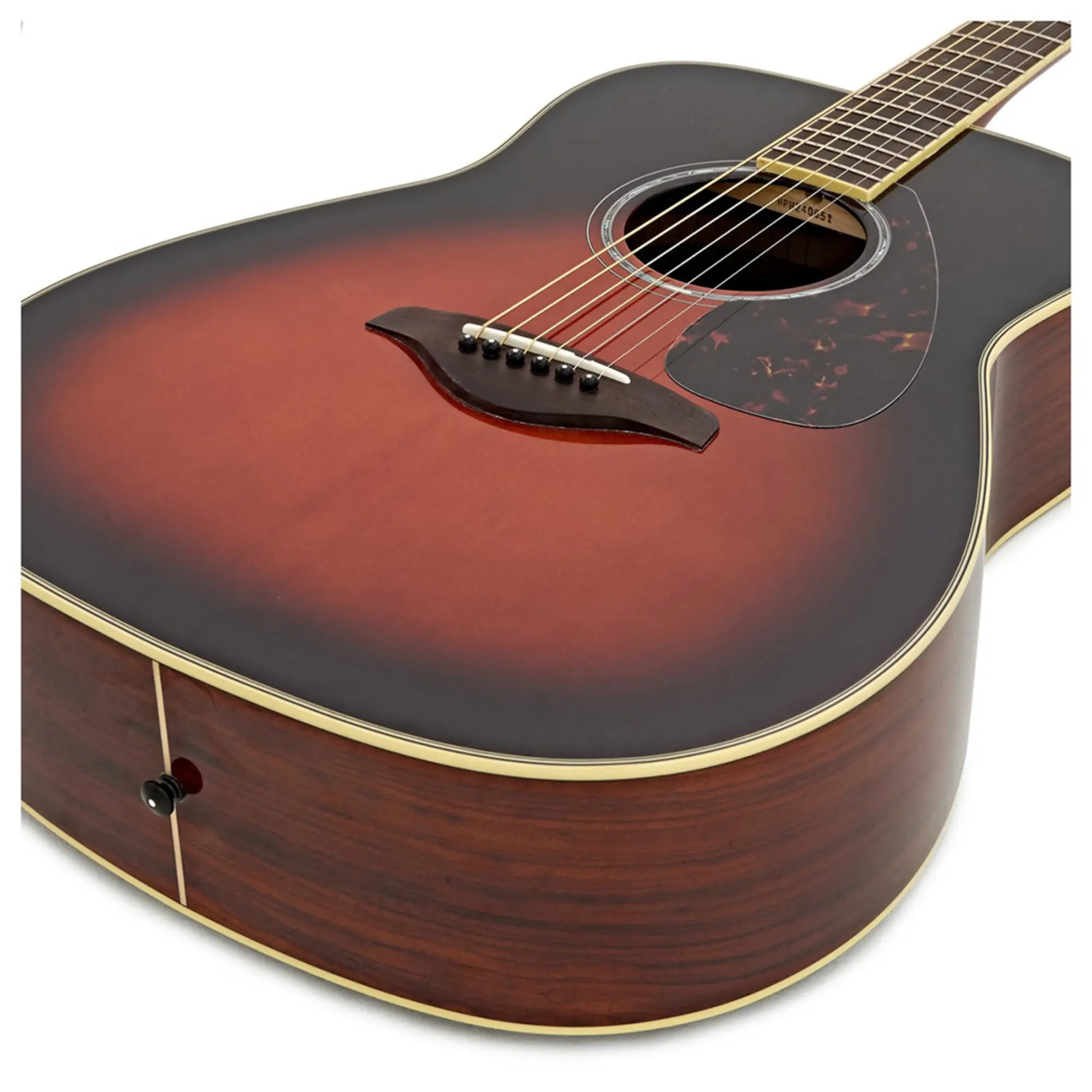 Акустическая гитара Yamaha FG830 TBS (2 / 5)