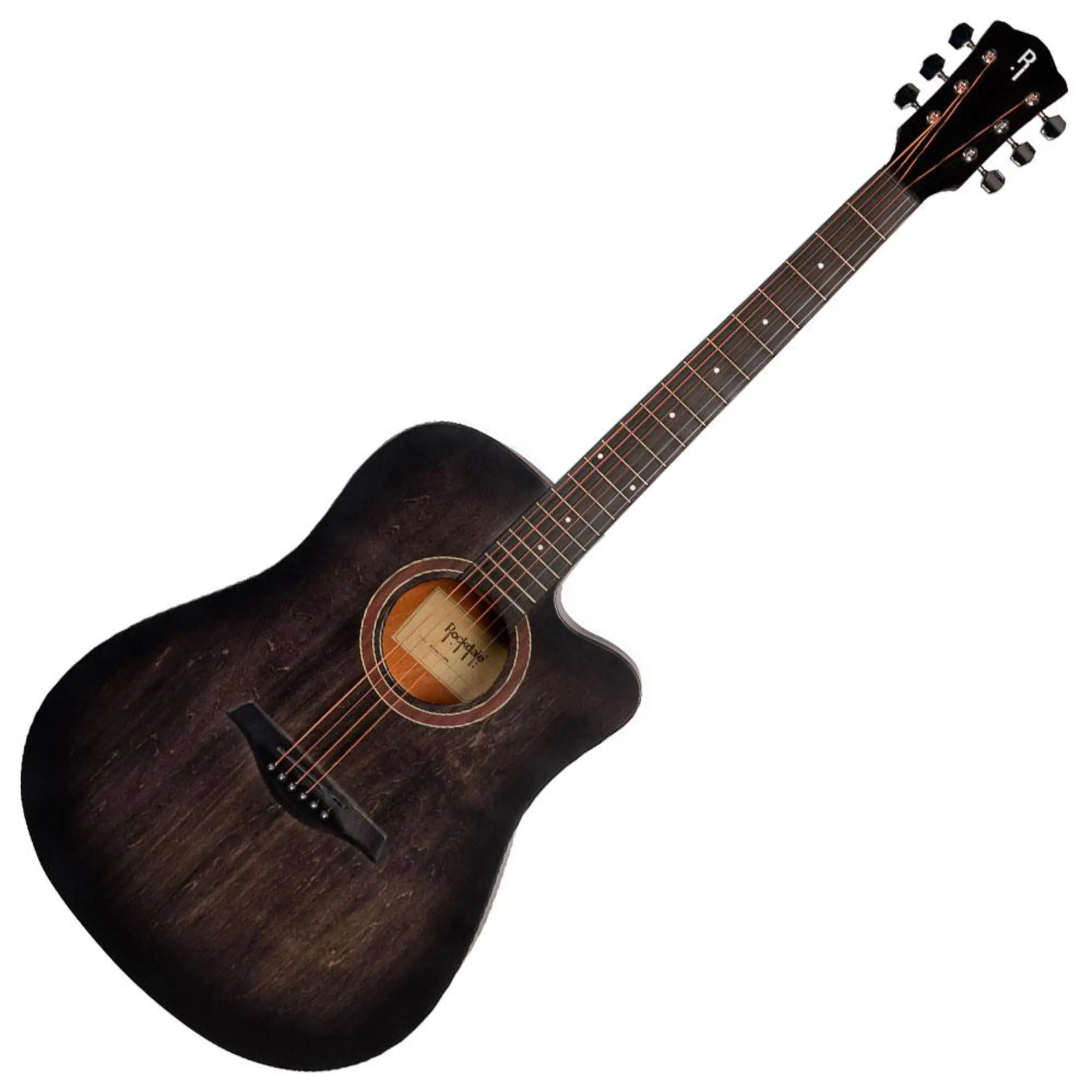 Акустическая гитара Rockdale Aurora D1 C BK (1 / 5)