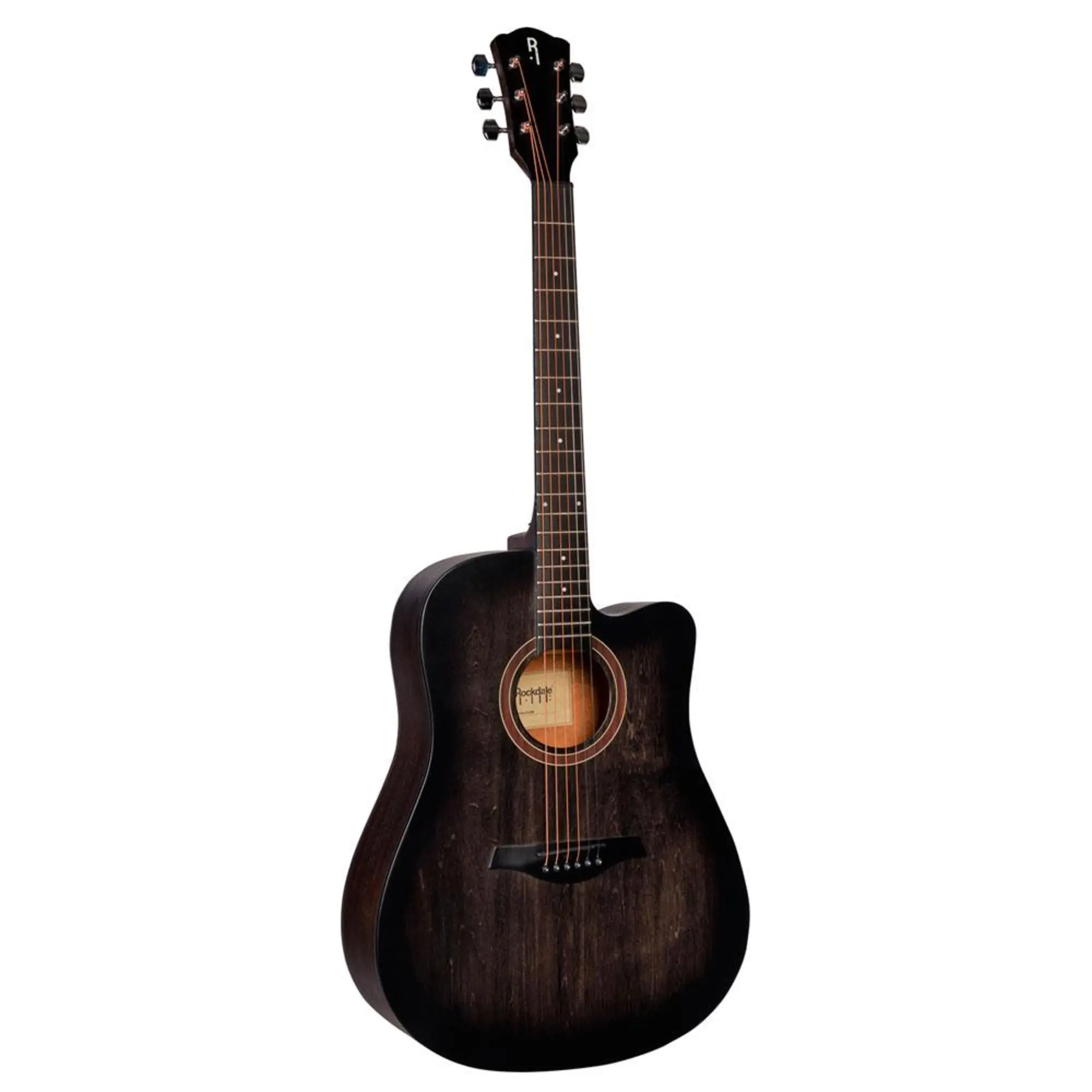 Акустическая гитара Rockdale Aurora D1 C BK (3 / 5)