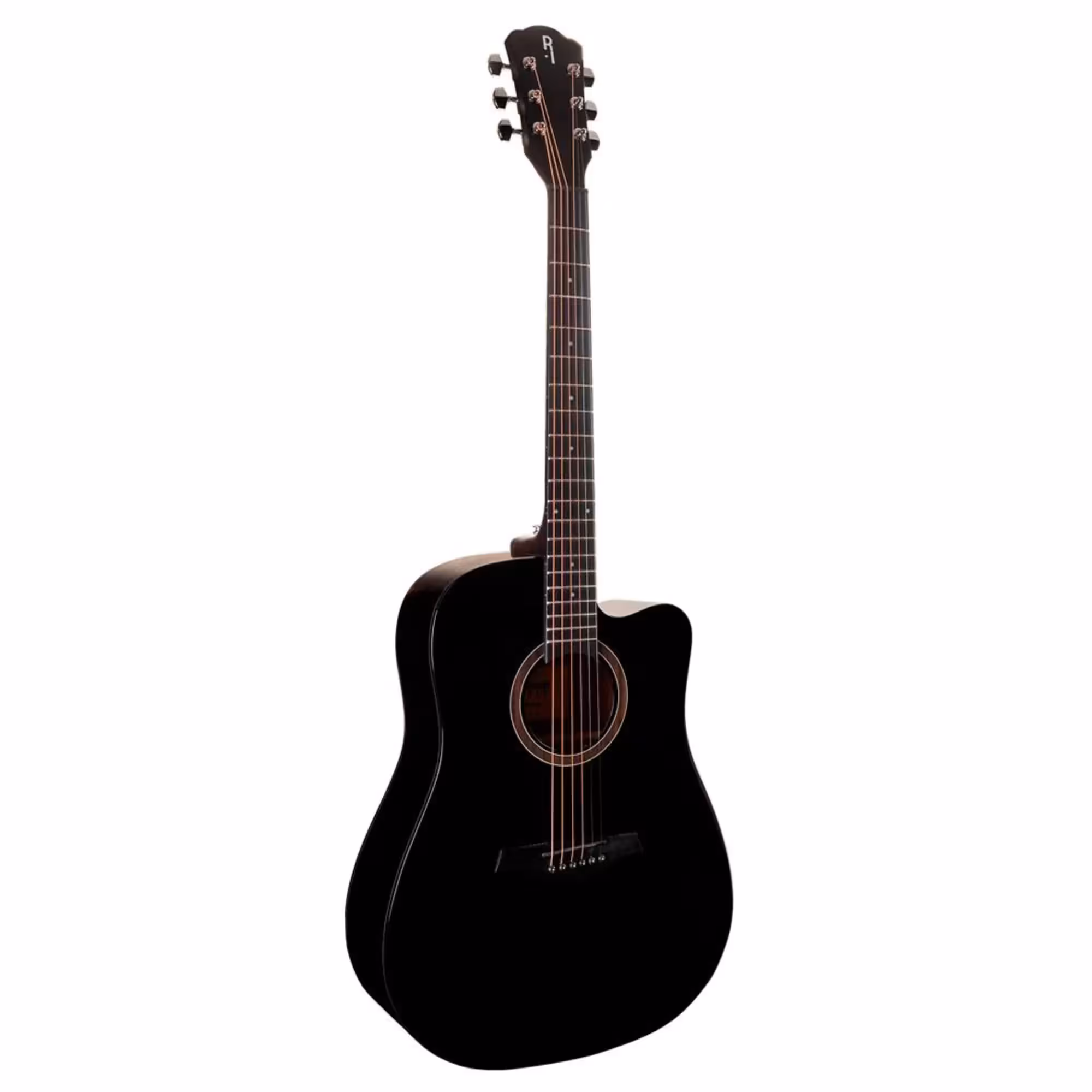 Акустическая гитара Rockdale Aurora D5 C BKGLB (3 / 4)