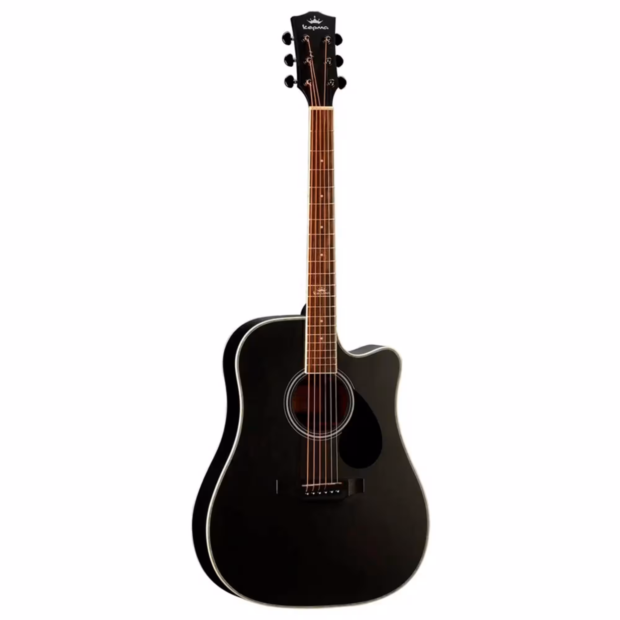 Акустическая гитара Kepma D1C Black Matt (1 / 4)