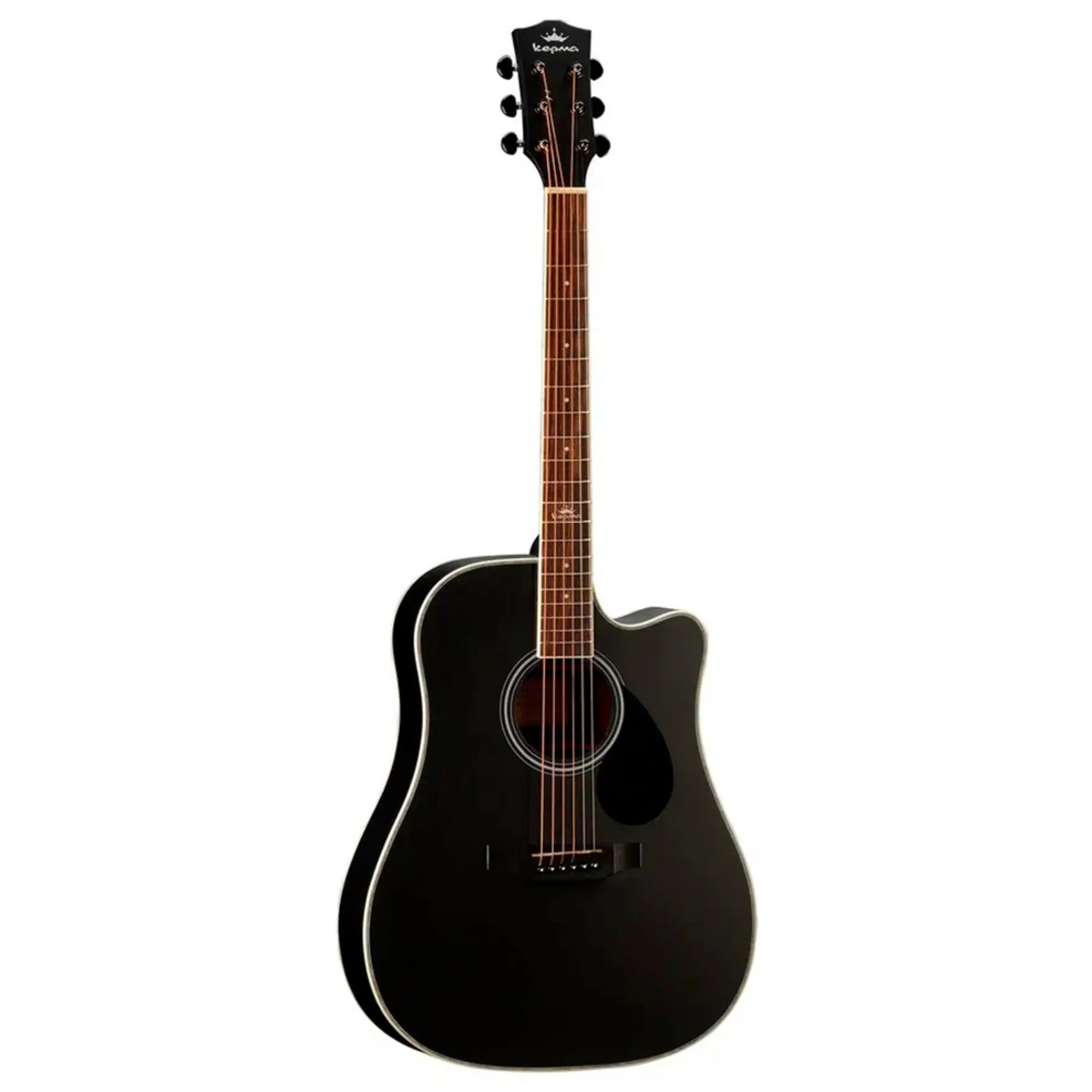 Акустическая гитара Kepma D1C Black Matt (1 / 4)