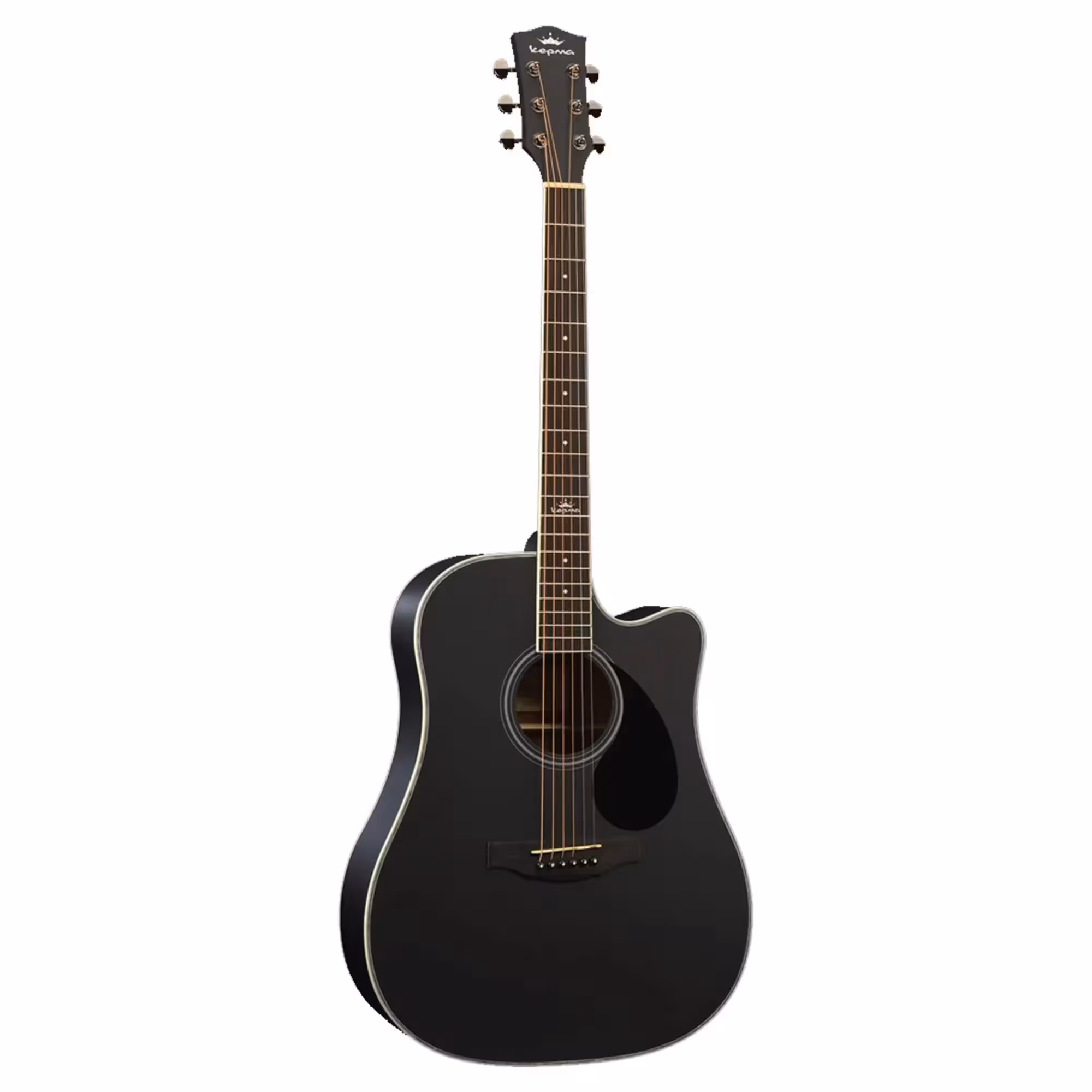 Акустическая гитара Kepma D1C Black Matt (2 / 4)