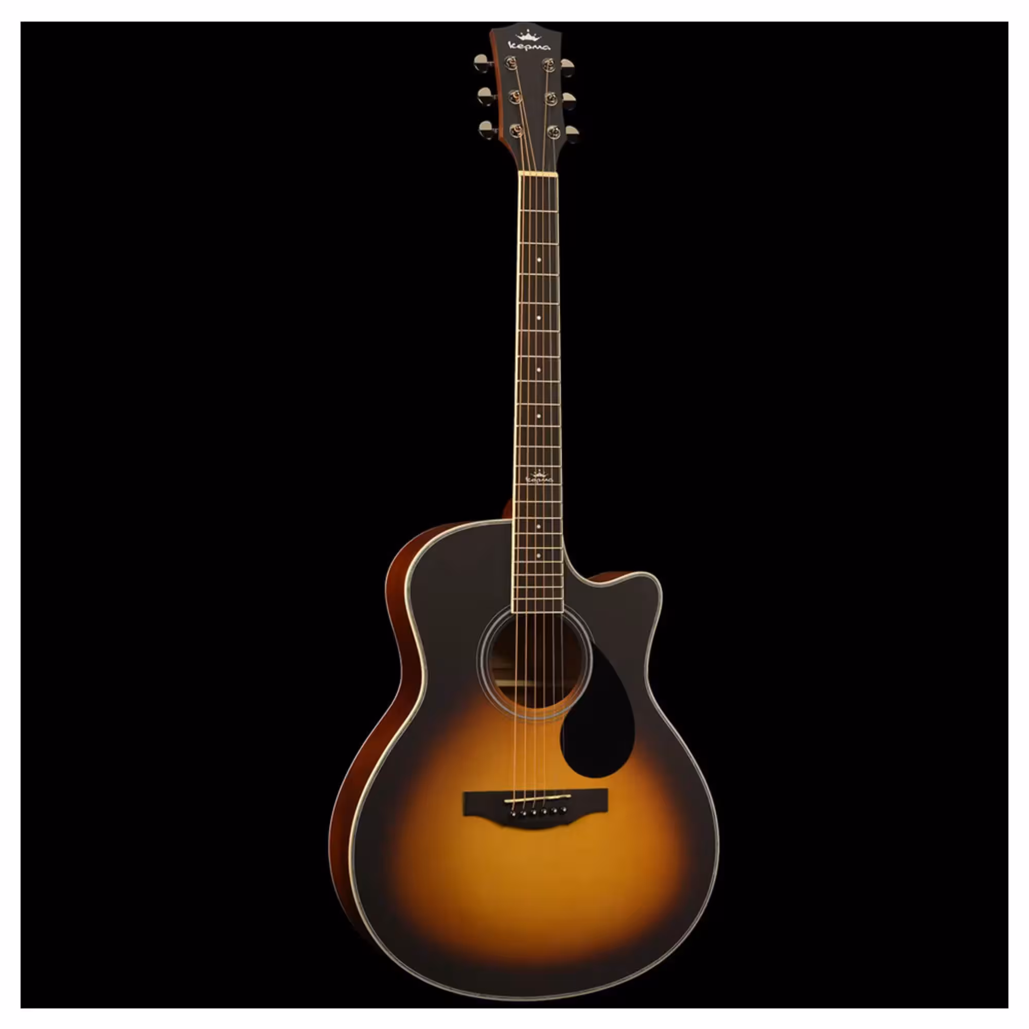 Акустическая гитара Kepma A1C Sunburst Matt (3 / 7)