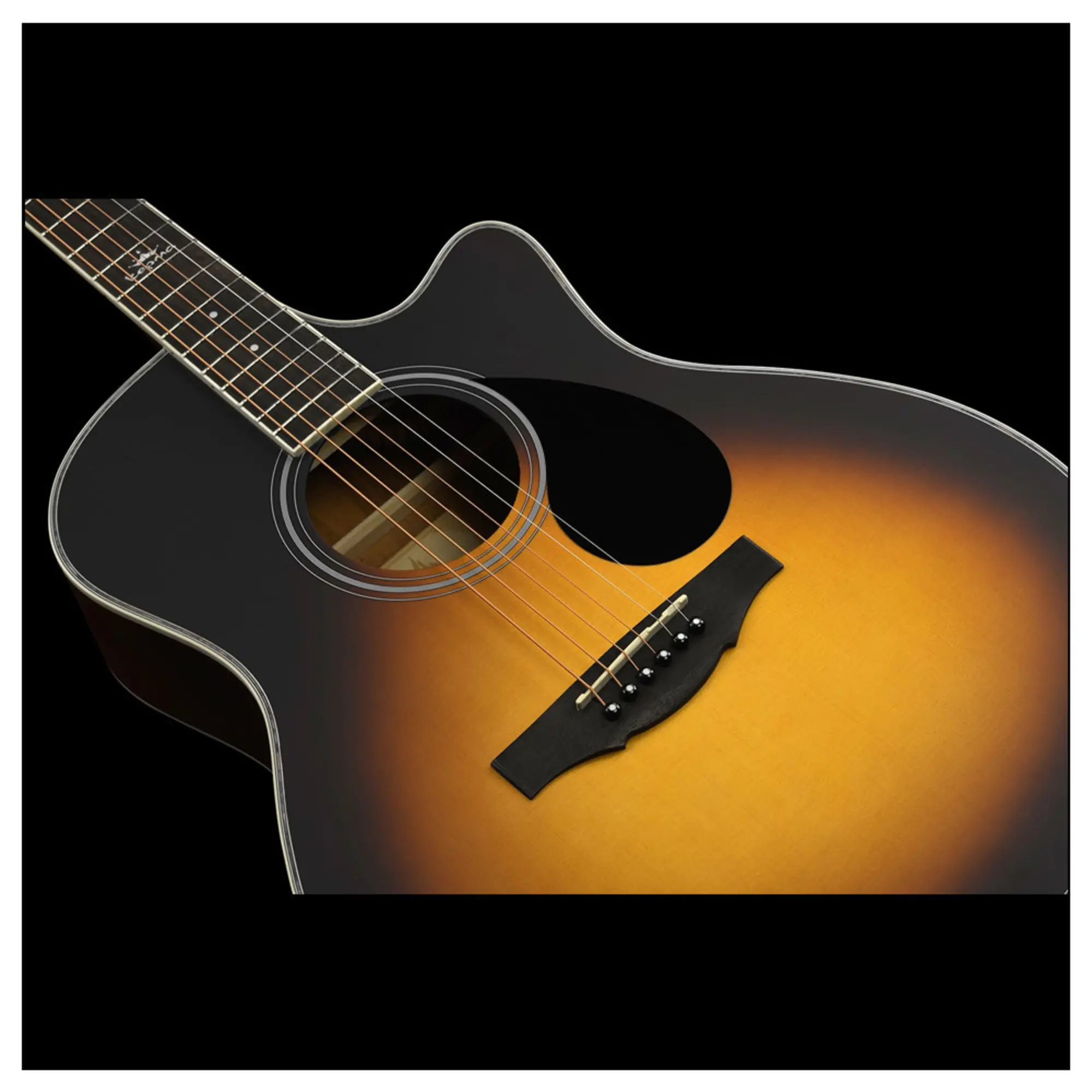 Акустическая гитара Kepma A1C Sunburst Matt (7 / 7)