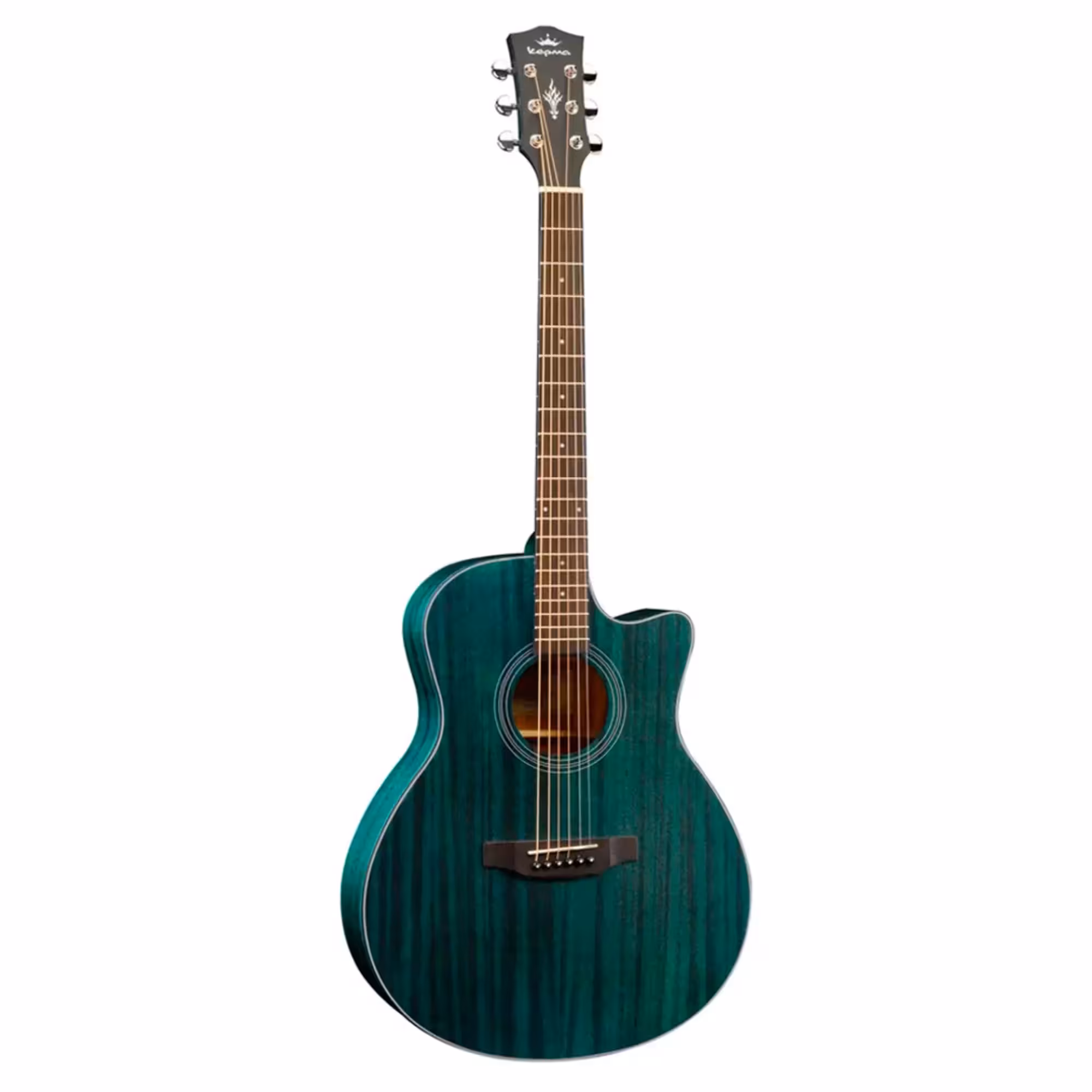 Акустическая гитара Kepma EAC Blue Matt (1 / 8)