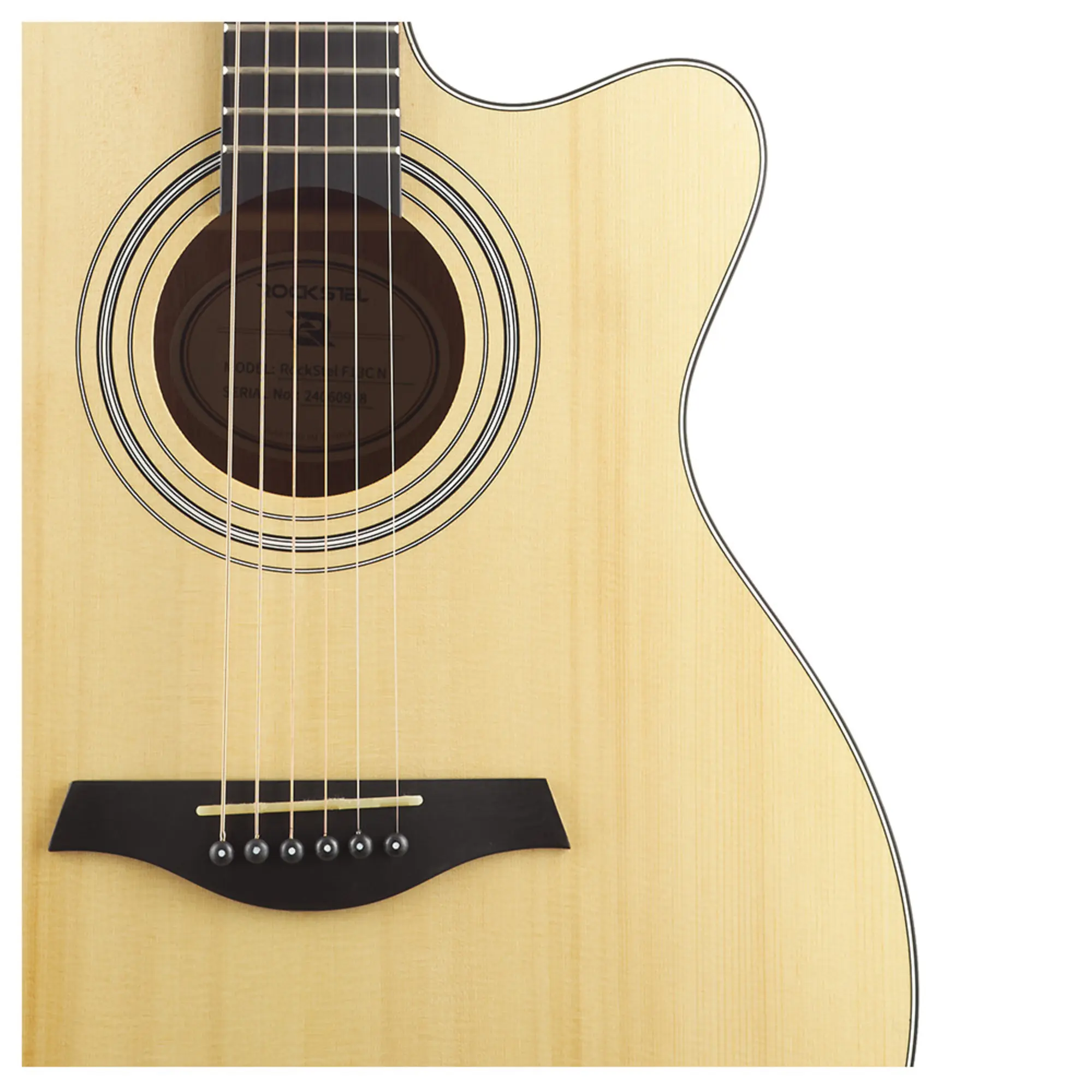 Акустическая гитара RockStel F13C Natural (7 / 10)