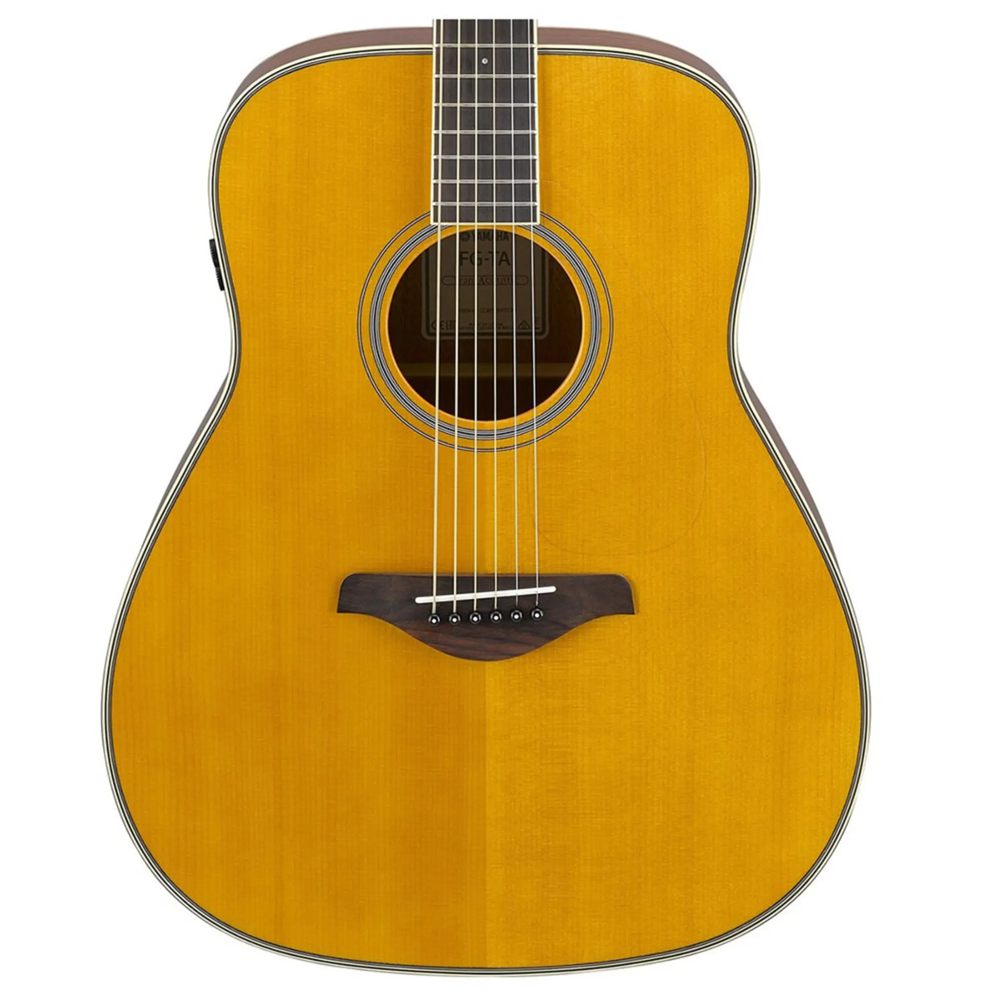 Трансакустическая гитара Yamaha FG-TA VINTAGE TINTED (3 / 4)