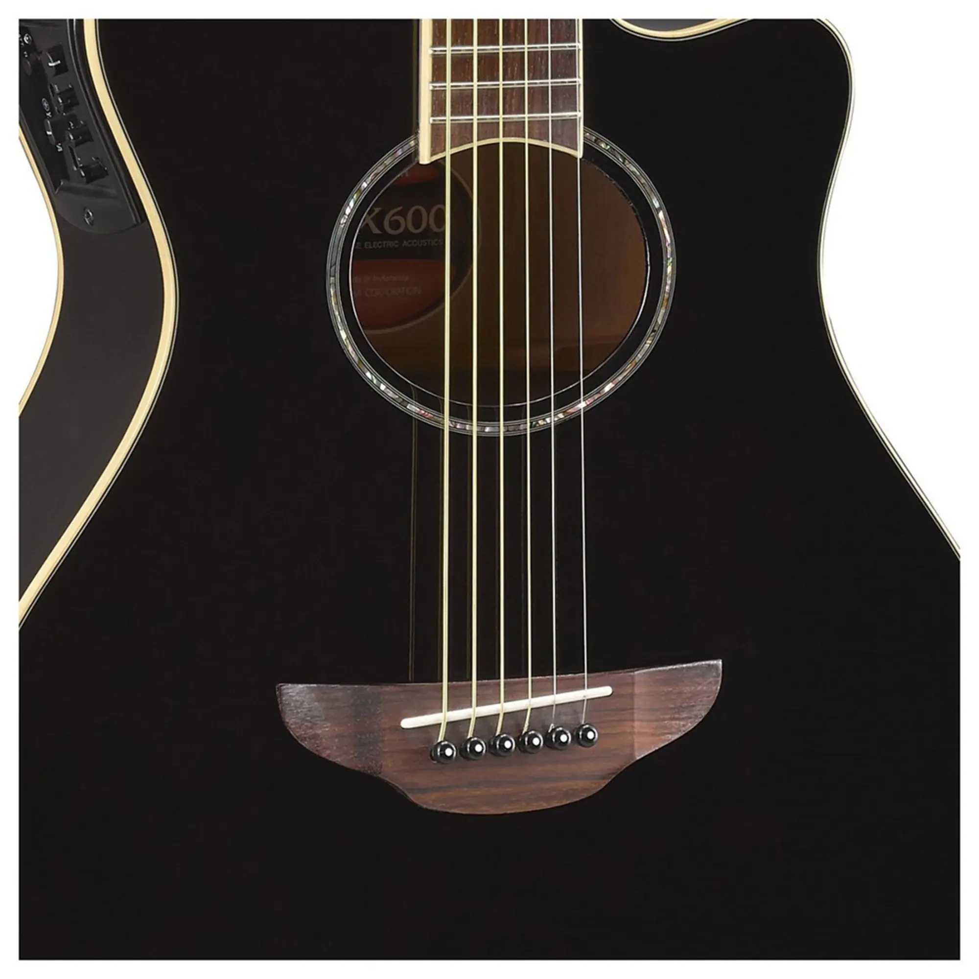 Электроакустическая гитара Yamaha APX600 BL (4 / 6)