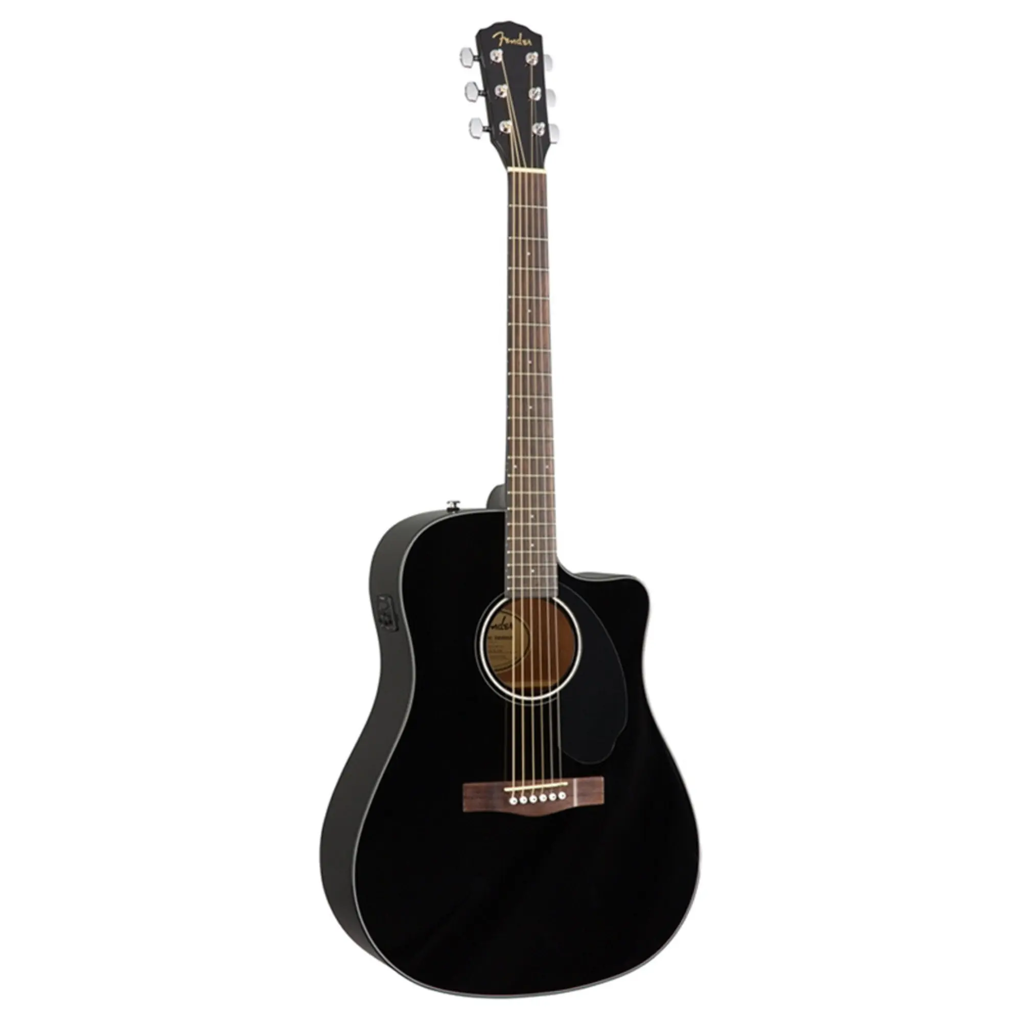 Электро-акустическая гитара Fender CD-60SCE Black (1 / 6)
