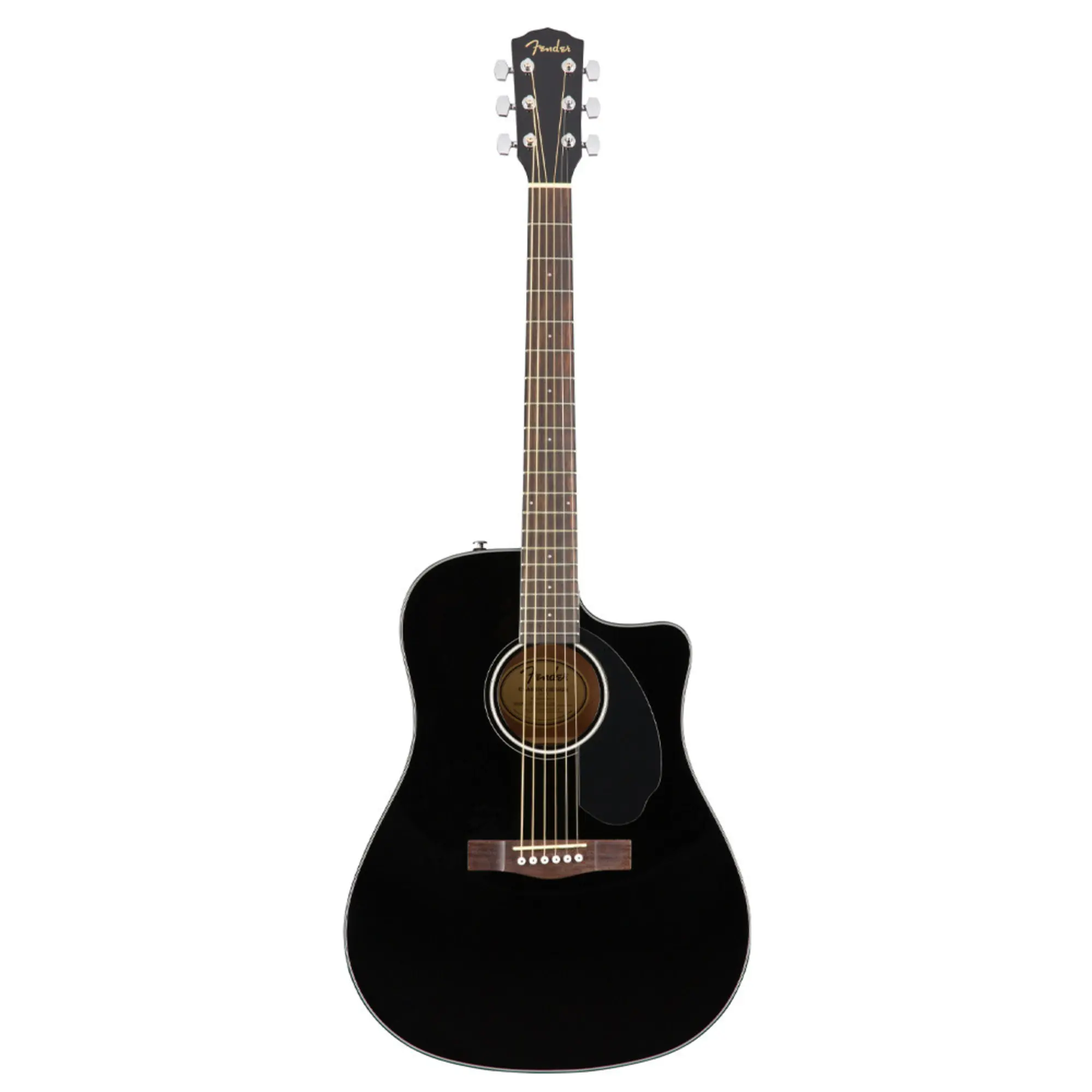 Электро-акустическая гитара Fender CD-60SCE Black (2 / 6)