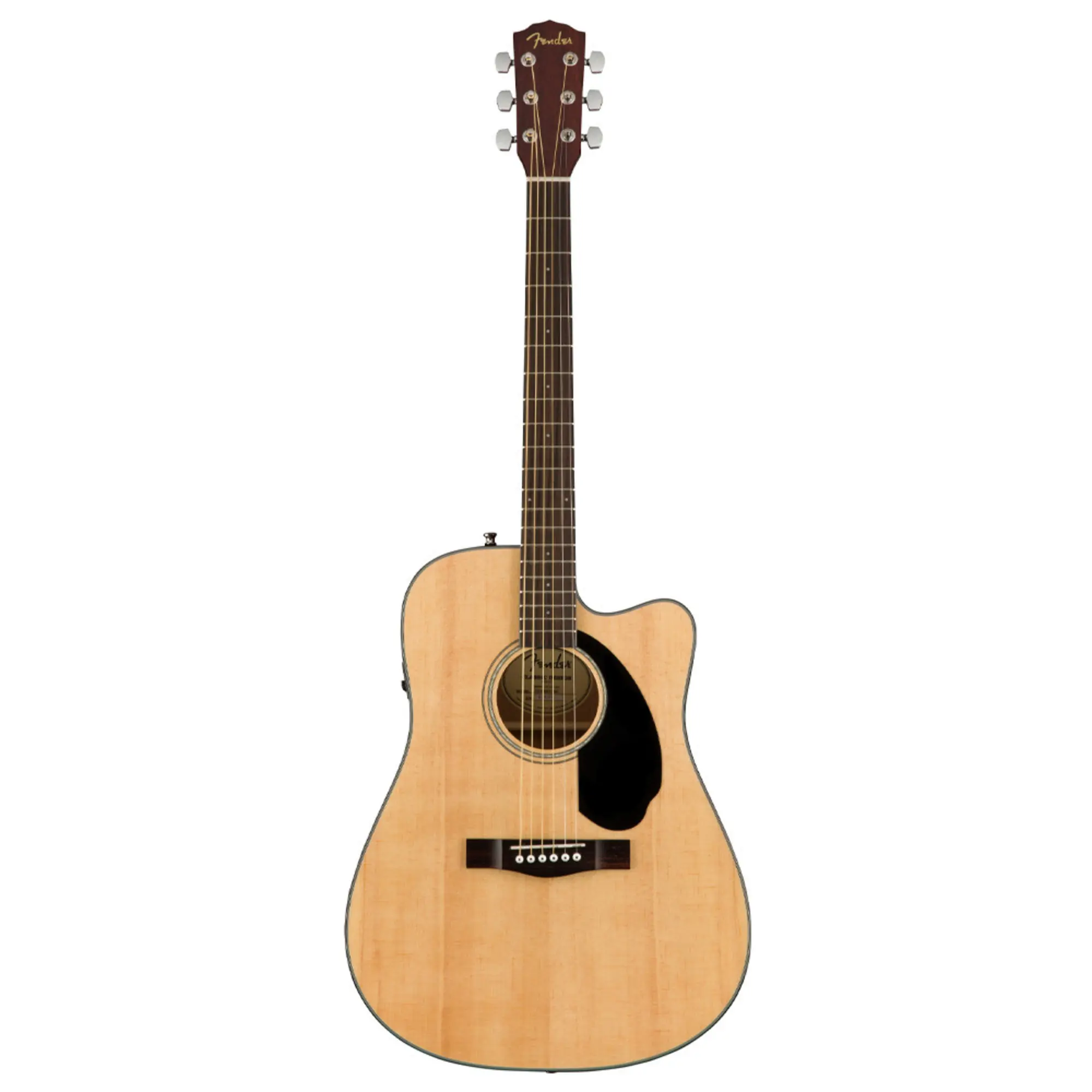 Электро-акустическая гитара Fender CD-60SCE Natural (1 / 8)