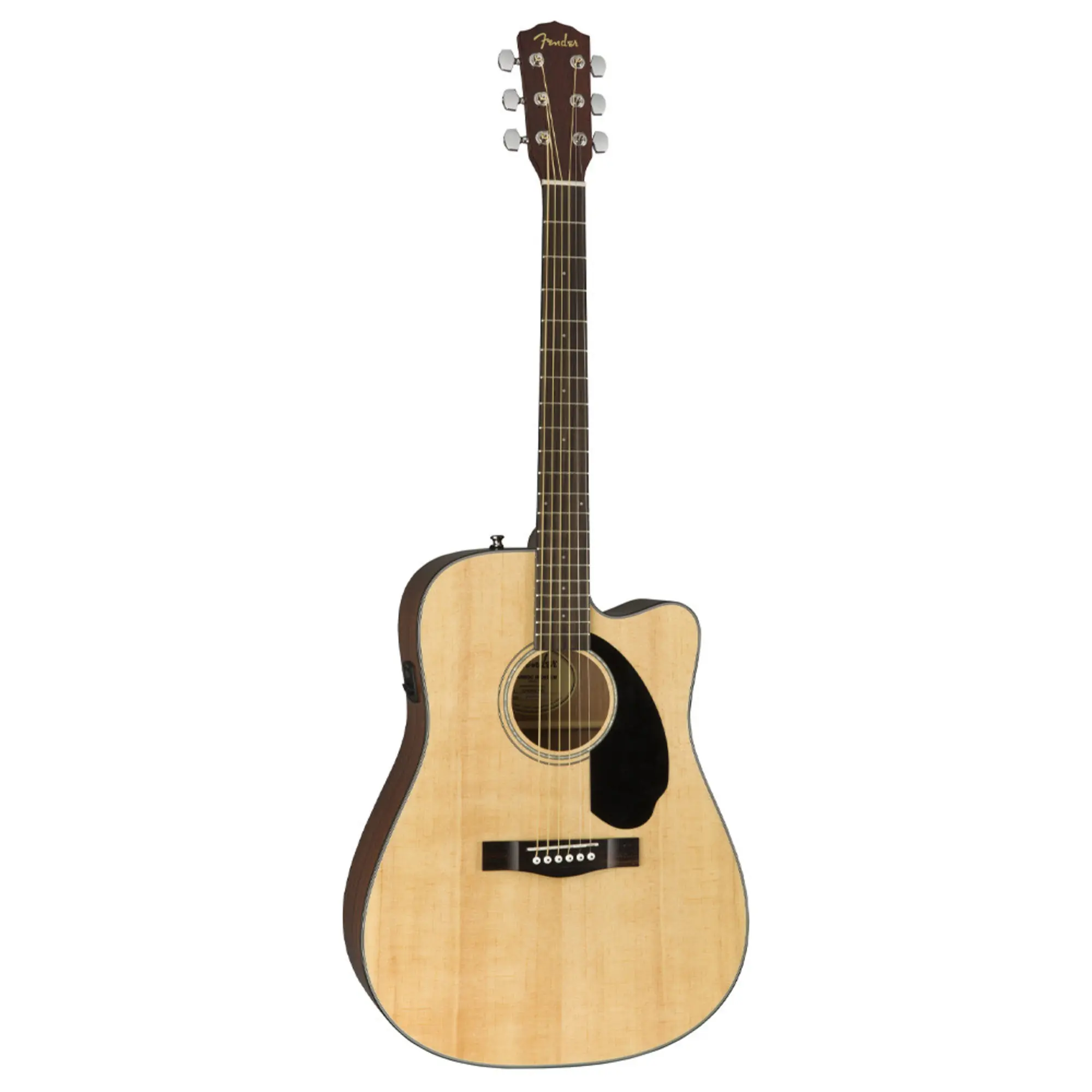 Электро-акустическая гитара Fender CD-60SCE Natural (3 / 8)