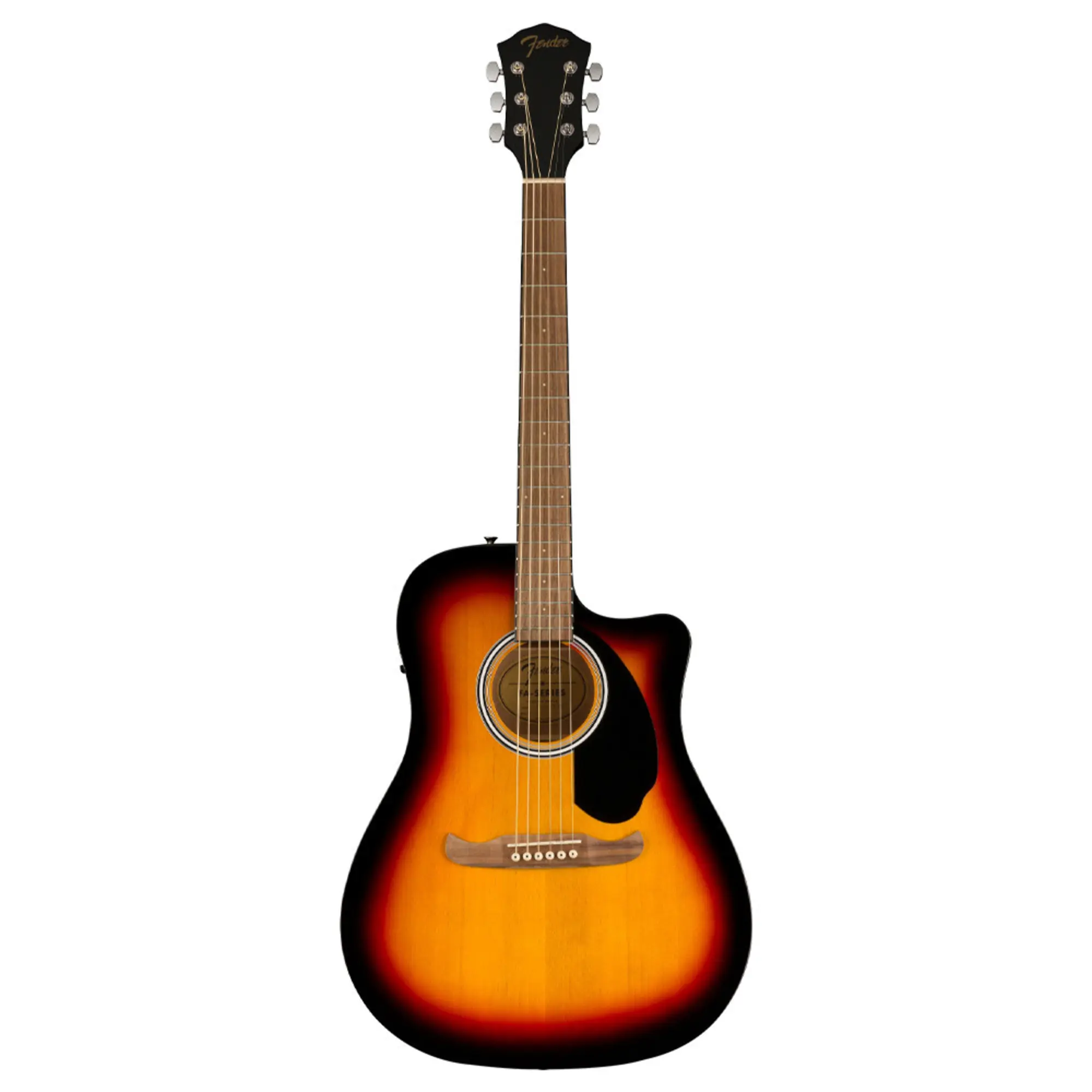Электро-акустическая гитара Fender FA-125CE Sunburst (2 / 6)
