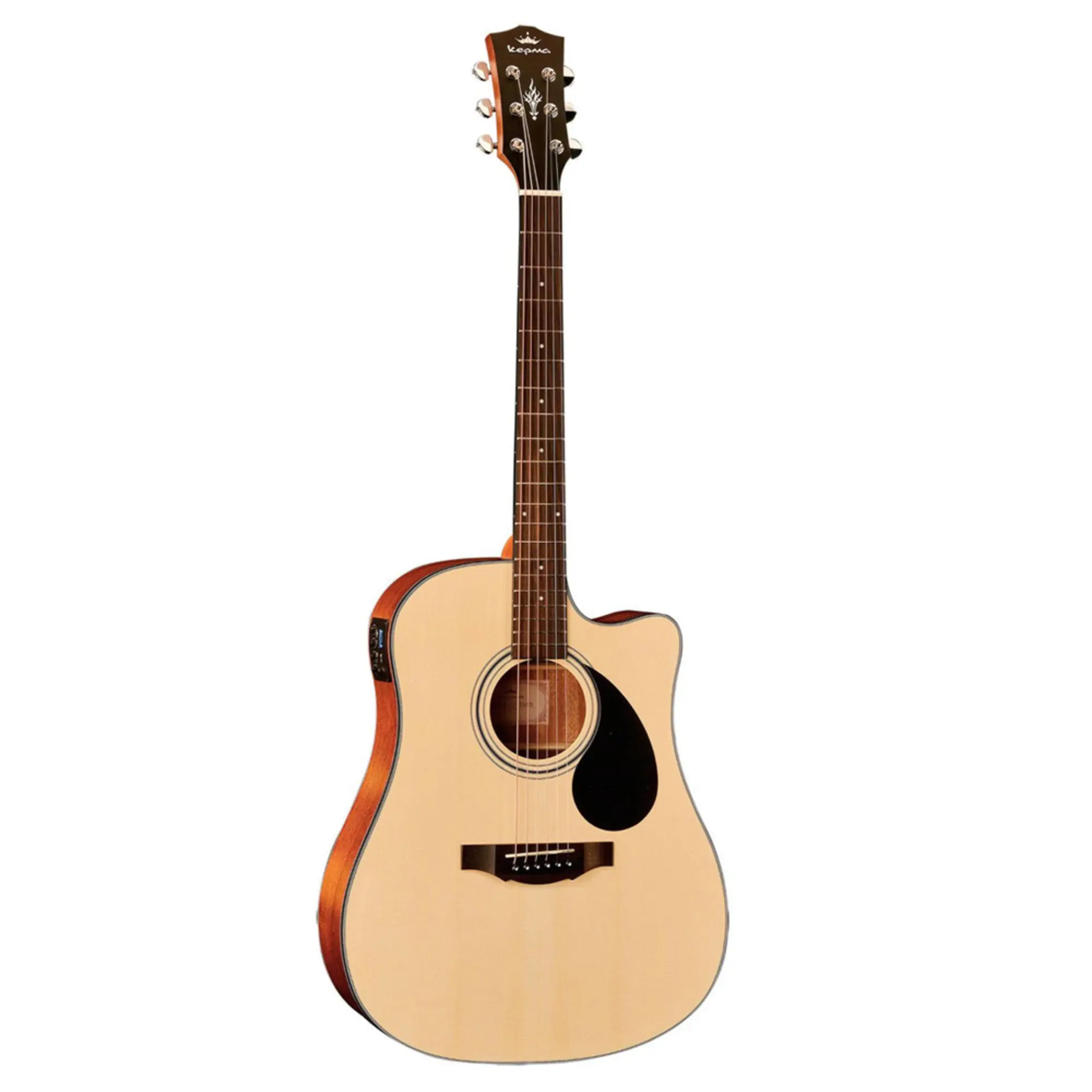 Электроакустическая гитара Kepma EDCE K10 Natural Matt (1 / 3)