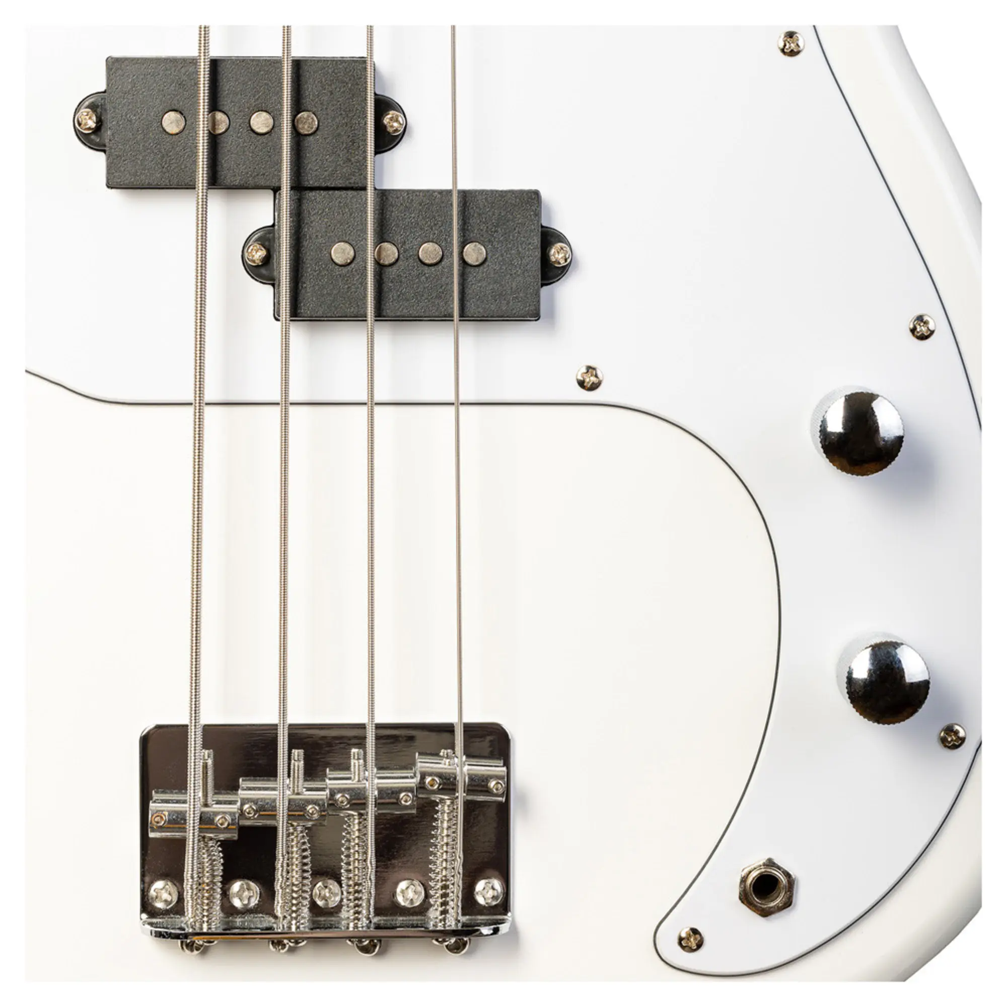 Бас-гитара Rockdale Stars PB Bass White (5 / 8)