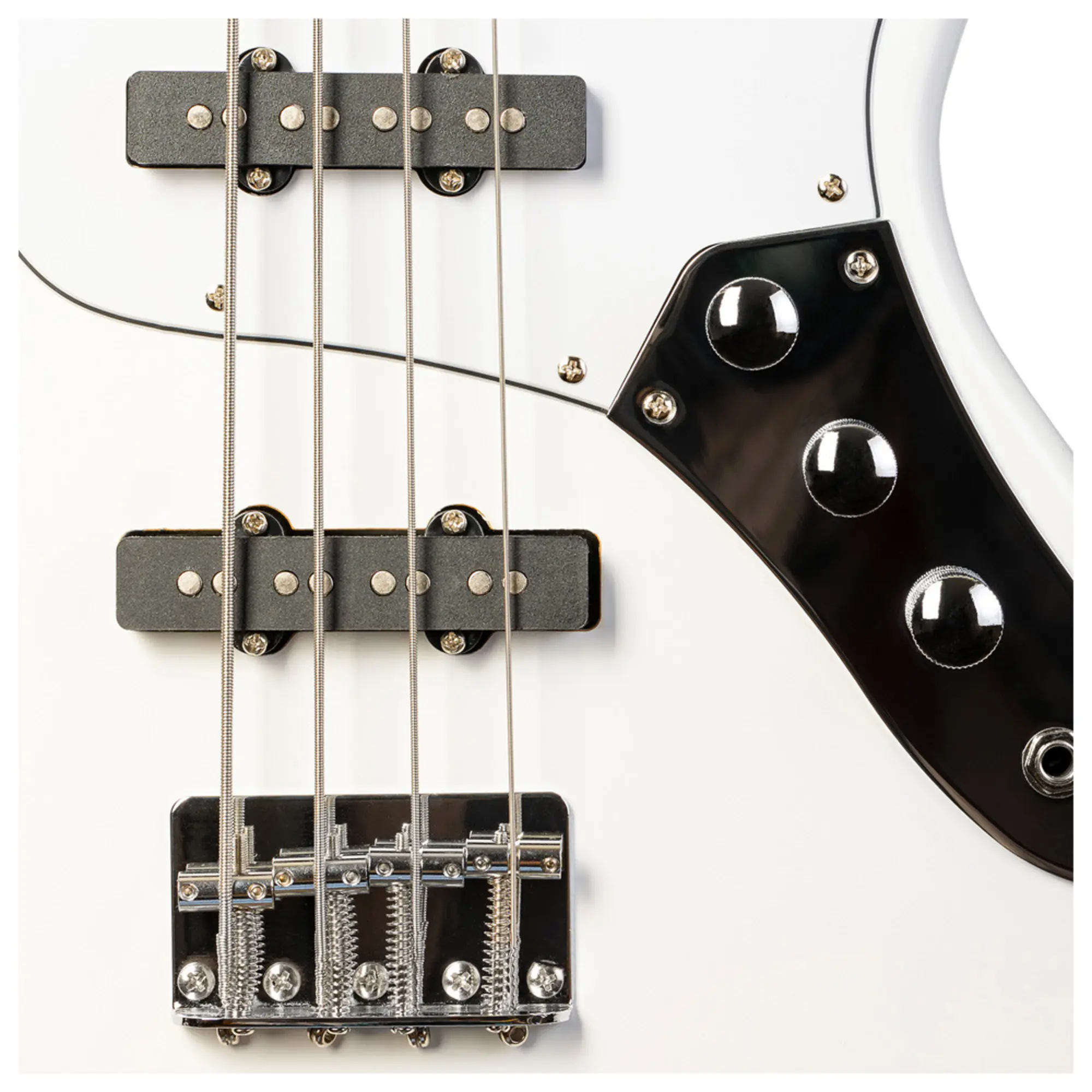 Бас-гитара Rockdale Stars JB Bass White (5 / 8)