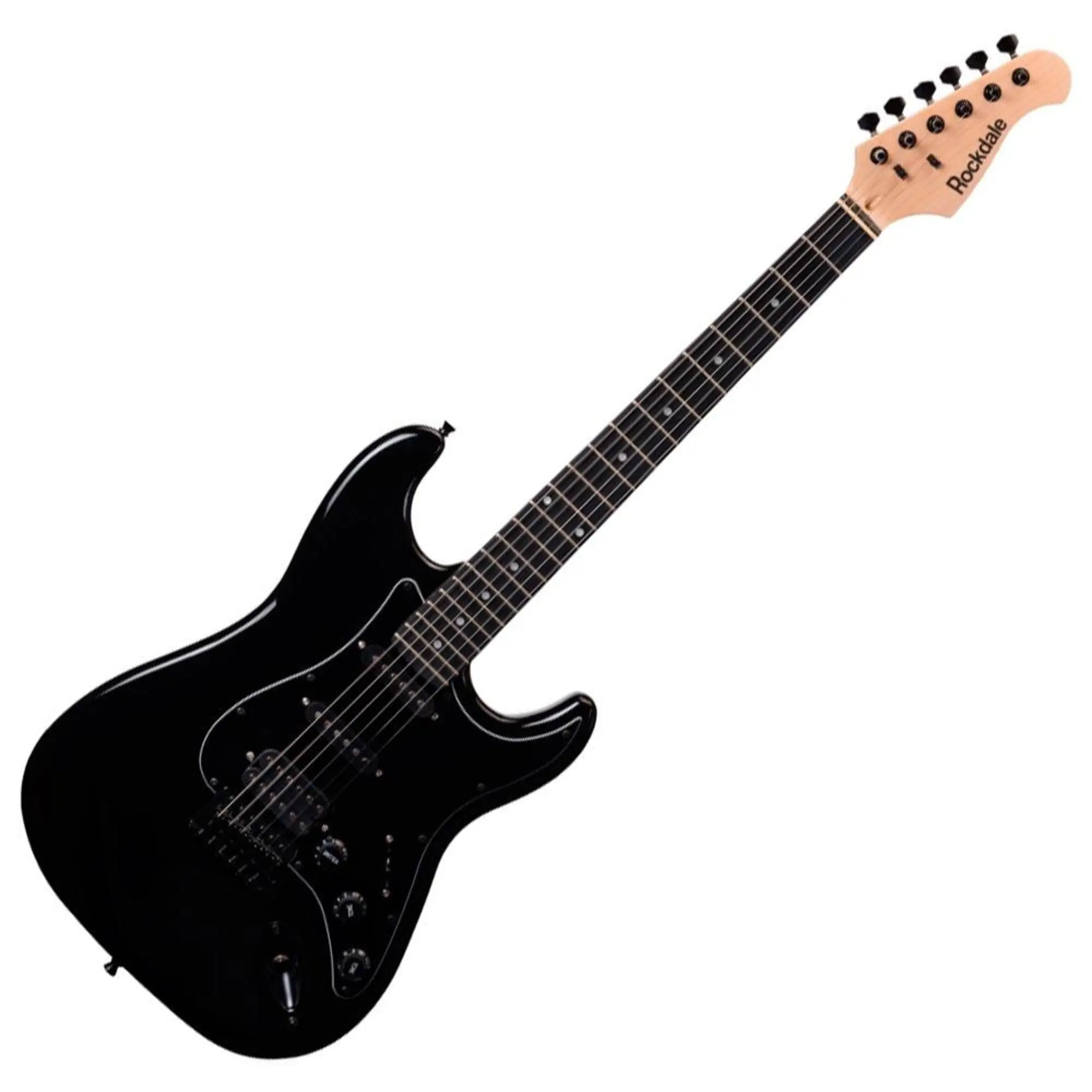 Электрогитара Rockdale Stars Black Limited Edition SSH BK (1 / 7)