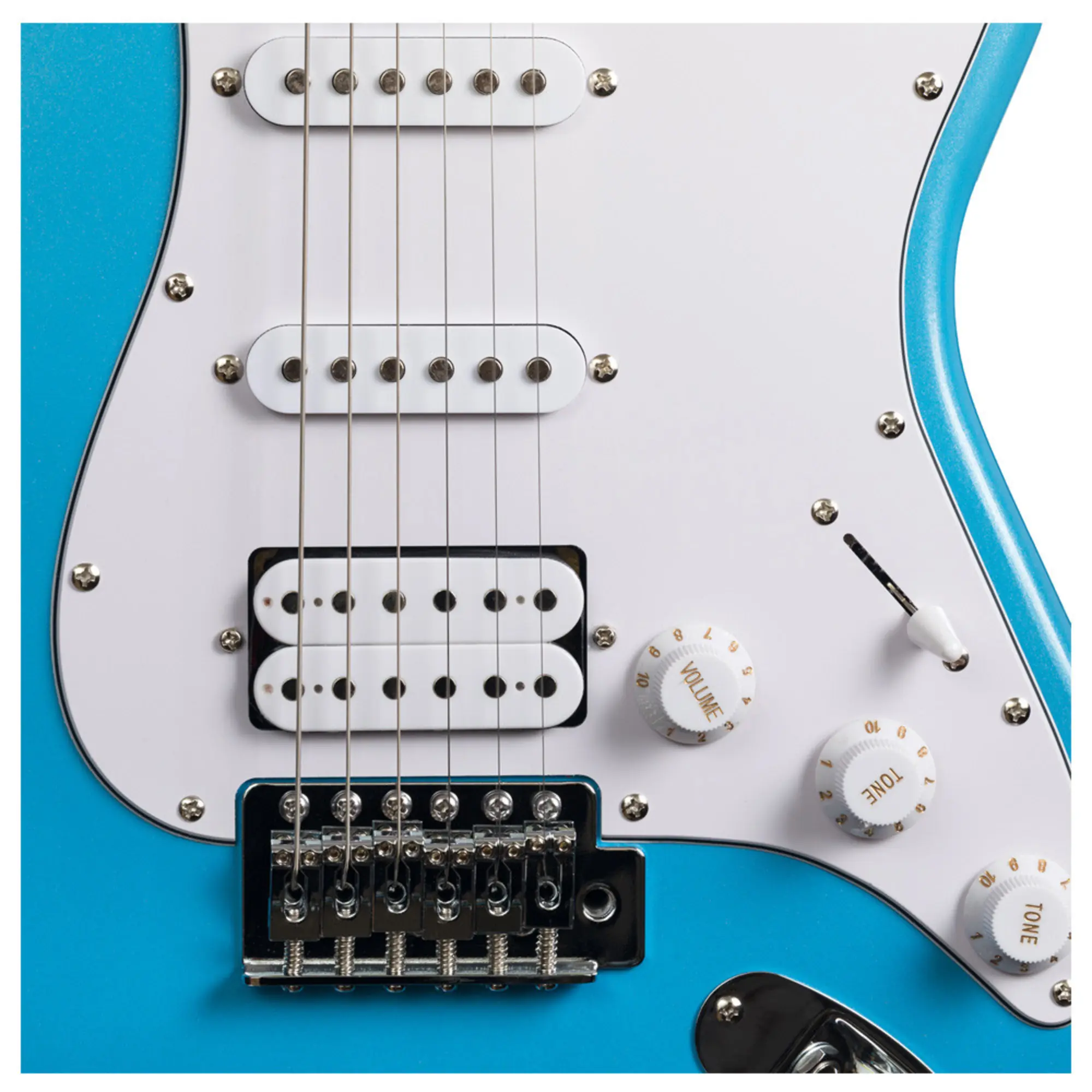 Электрогитара Rockdale Stars HSS Blue Metallic (7 / 9)