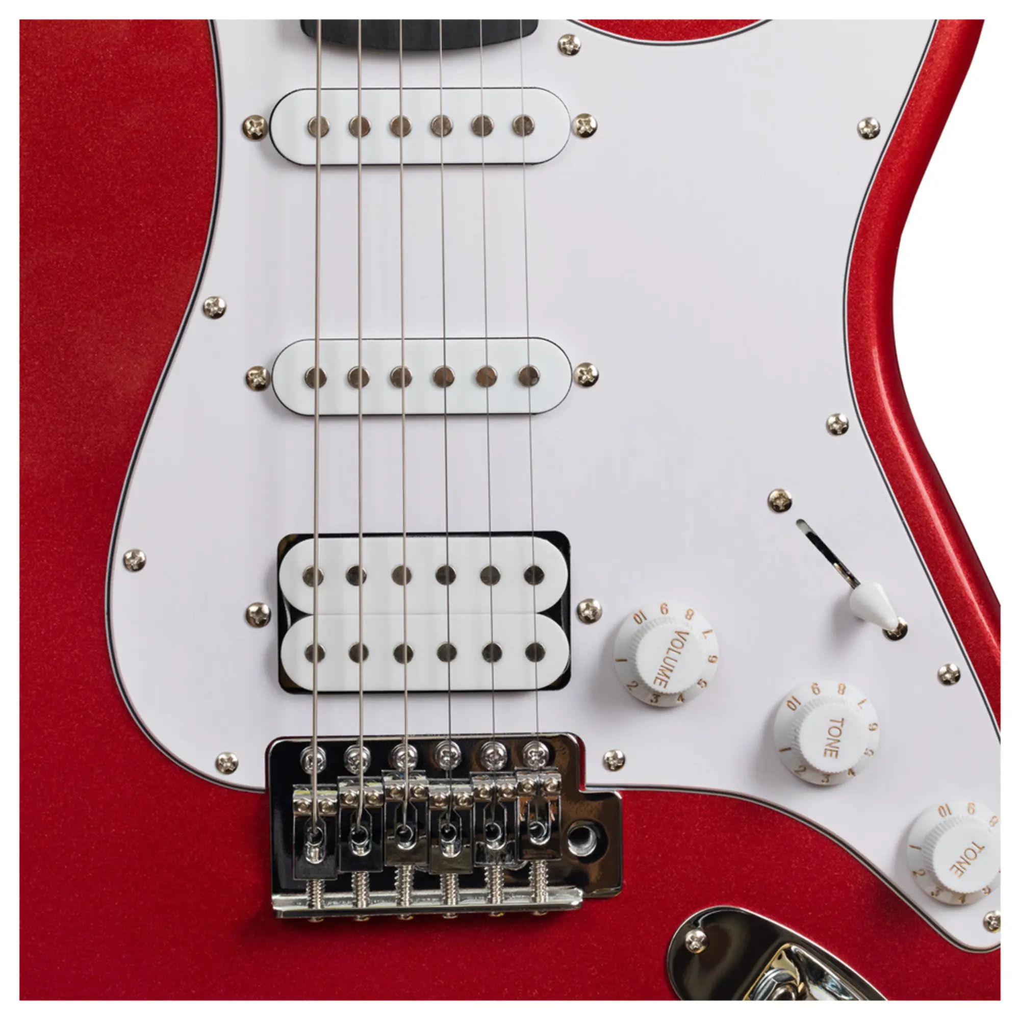Электрогитара Rockdale Stars HSS Red Metallic (7 / 9)