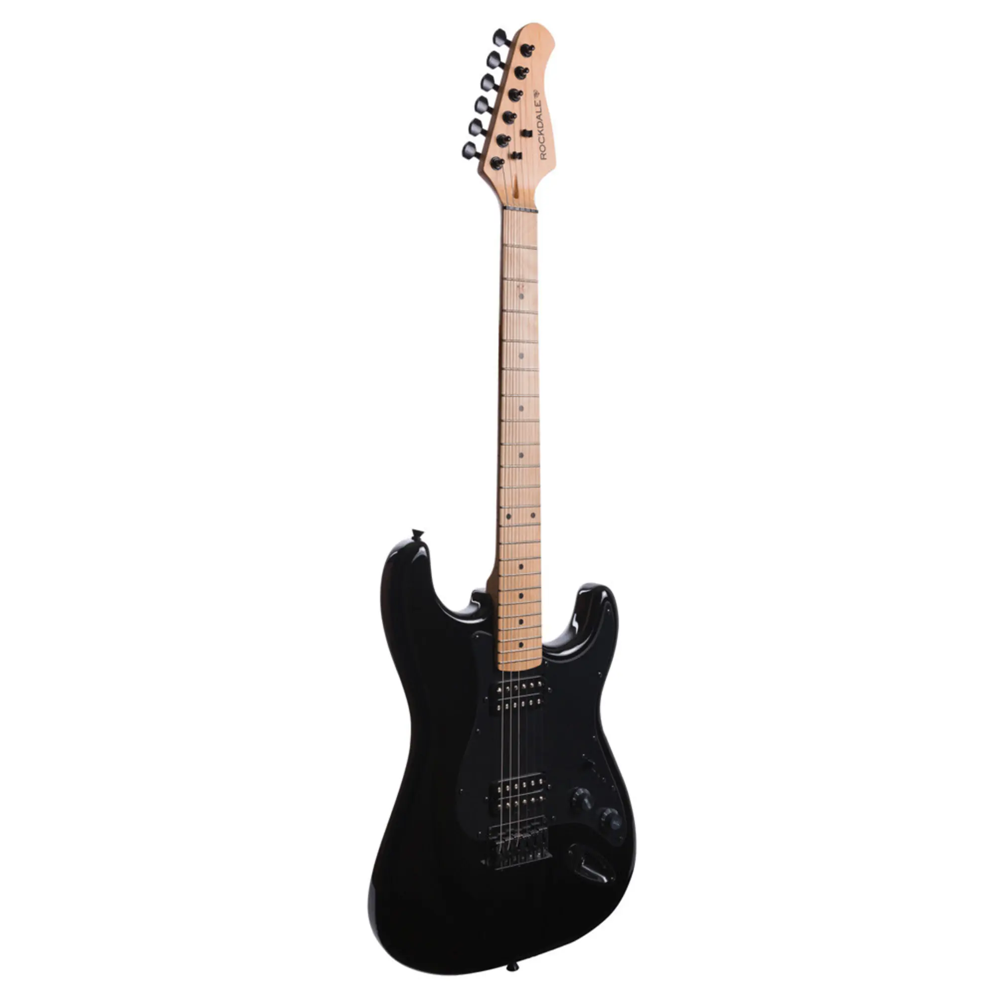 Электрогитара Rockdale Stars Plus HH Maple Black (2 / 9)