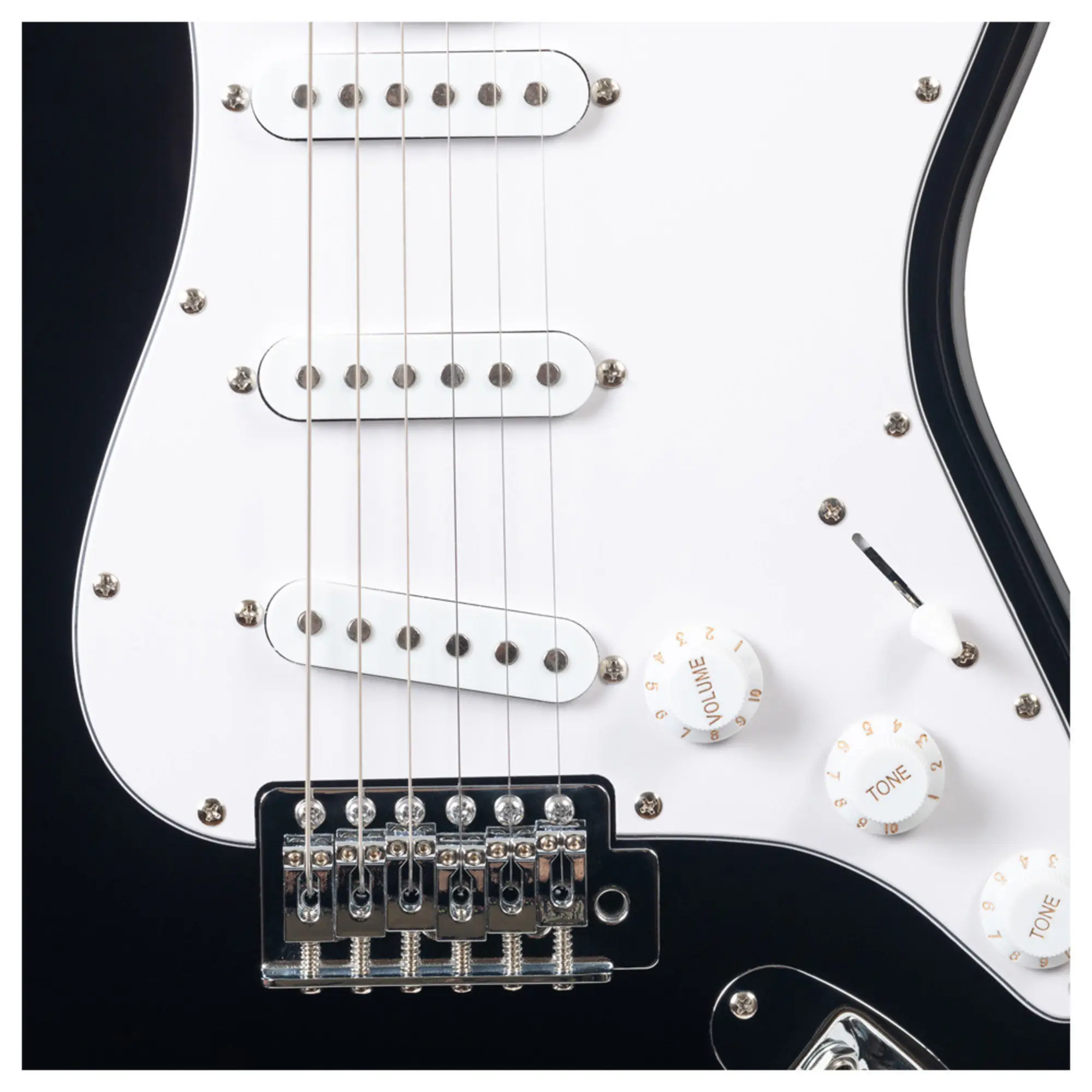 Электрогитара Rockdale Stars Plus SSS Black (5 / 9)