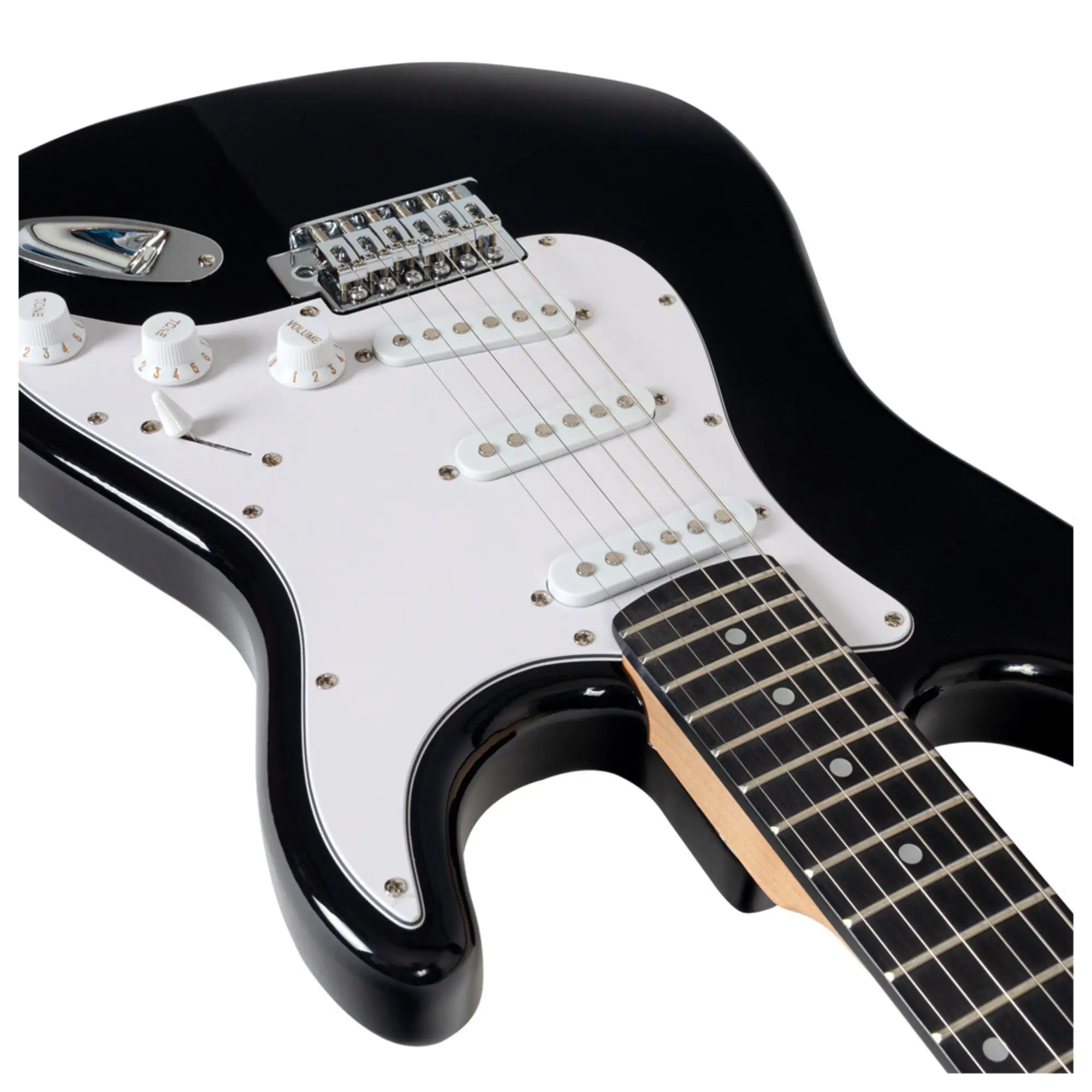 Электрогитара Rockdale Stars Plus SSS Black (7 / 9)