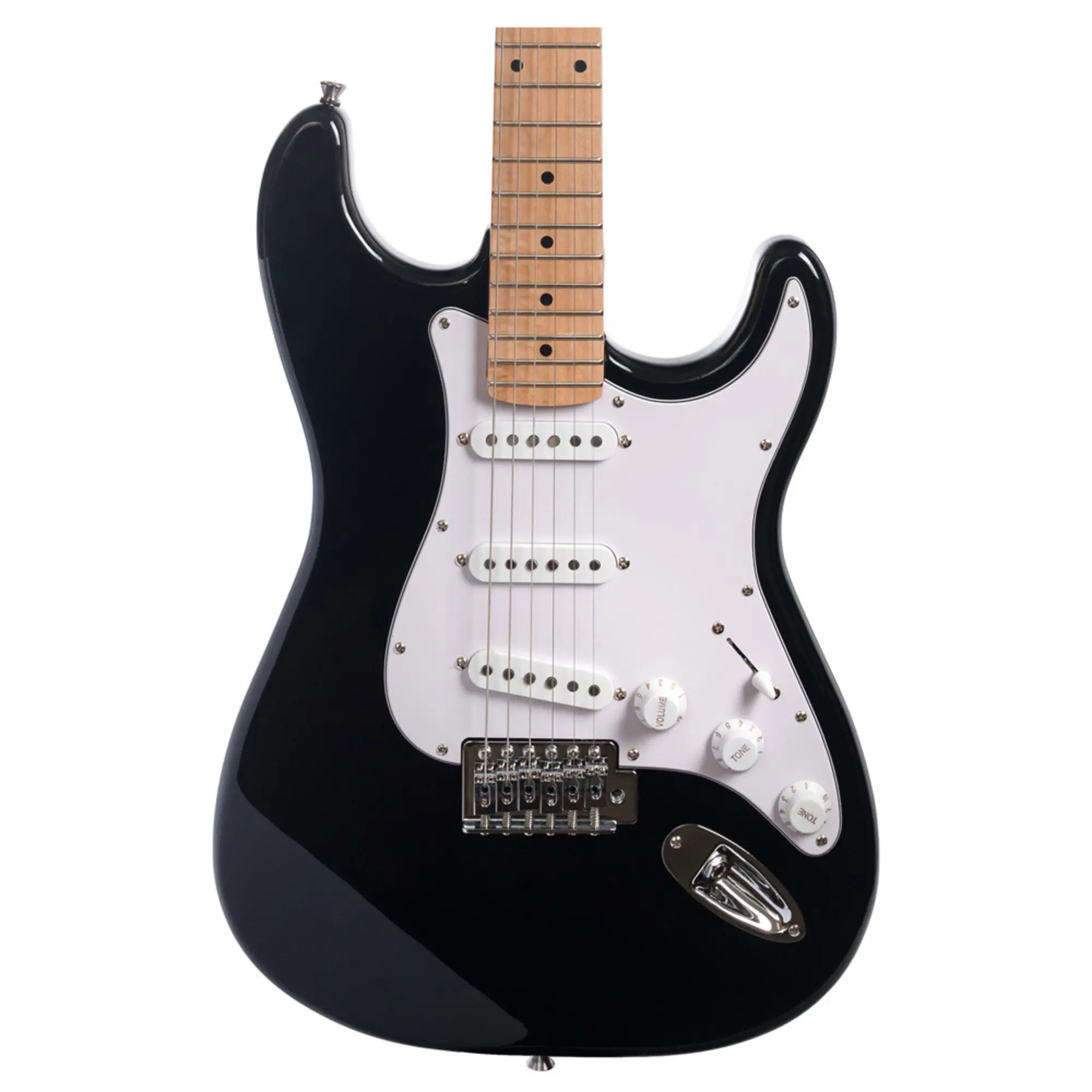 Электрогитара Rockdale Stars Plus SSS Maple Black (4 / 7)