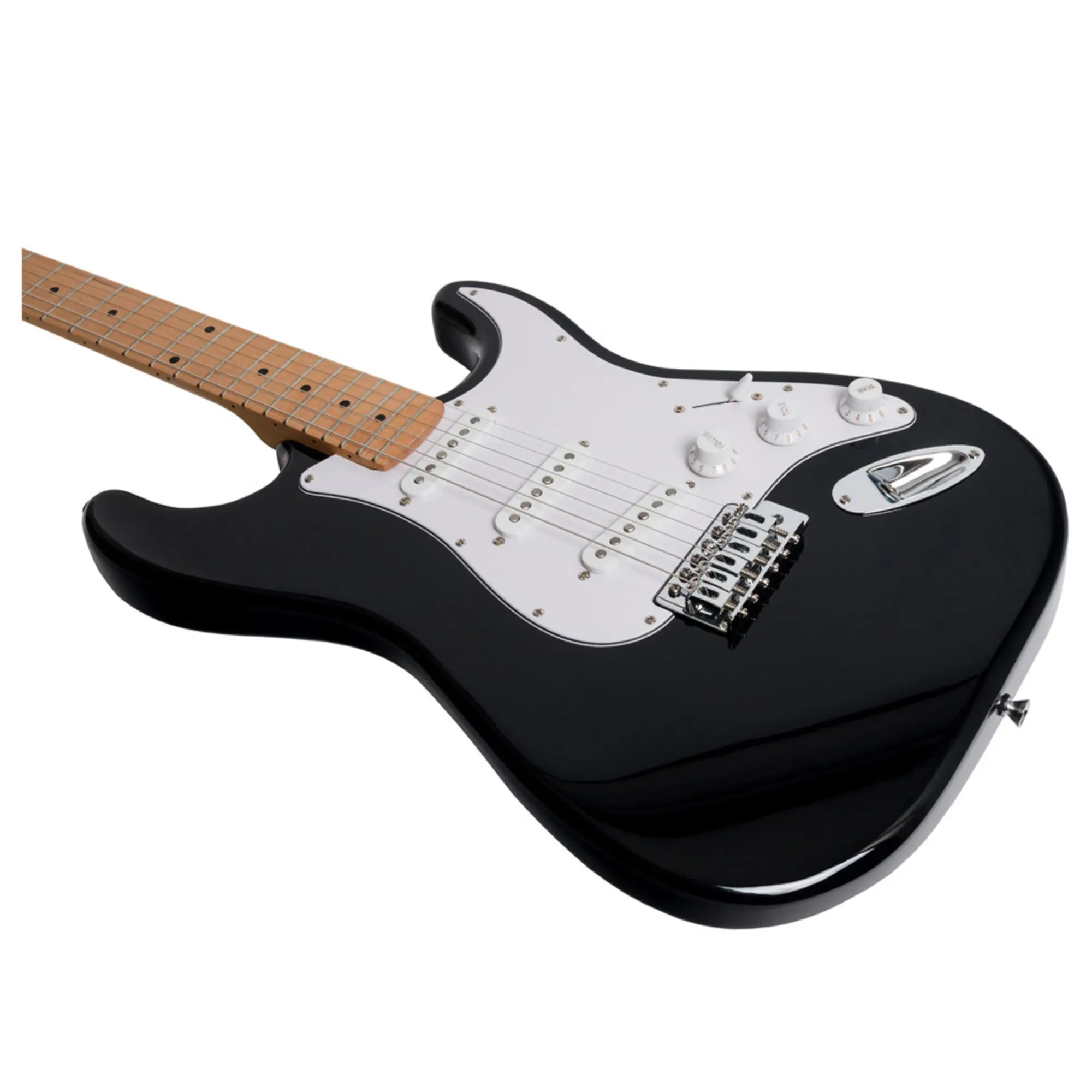 Электрогитара Rockdale Stars Plus SSS Maple Black (6 / 7)