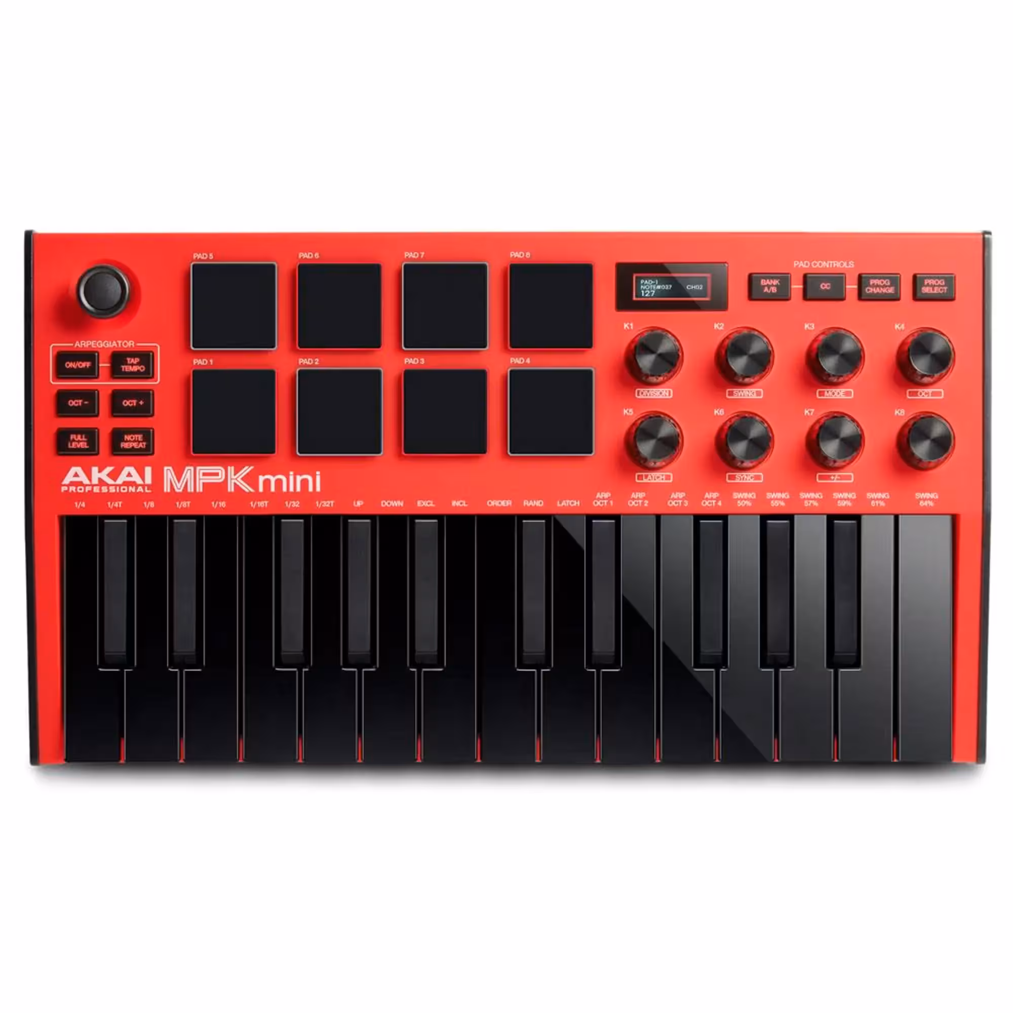 USB MIDI-клавиатура Akai Pro MPK MINI 3 RED (1 / 3)
