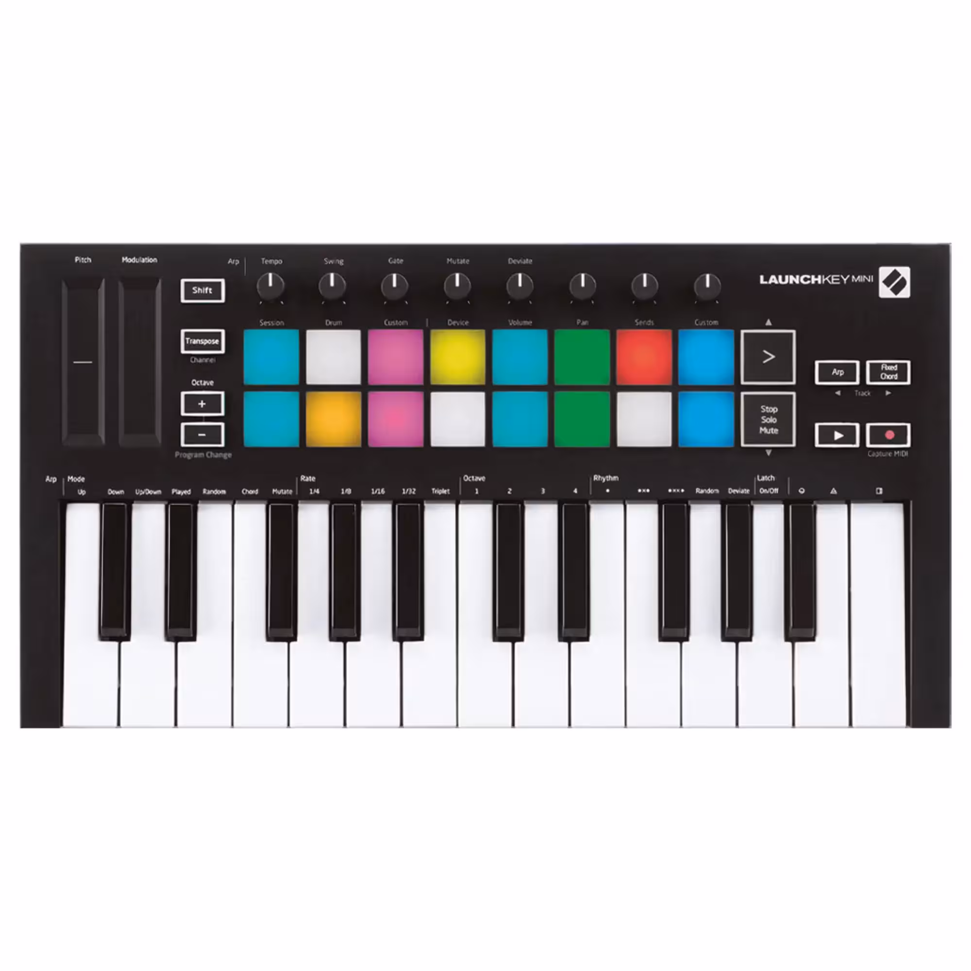USB MIDI-клавиатура Novation Launchkey Mini MK3 (1 / 4)