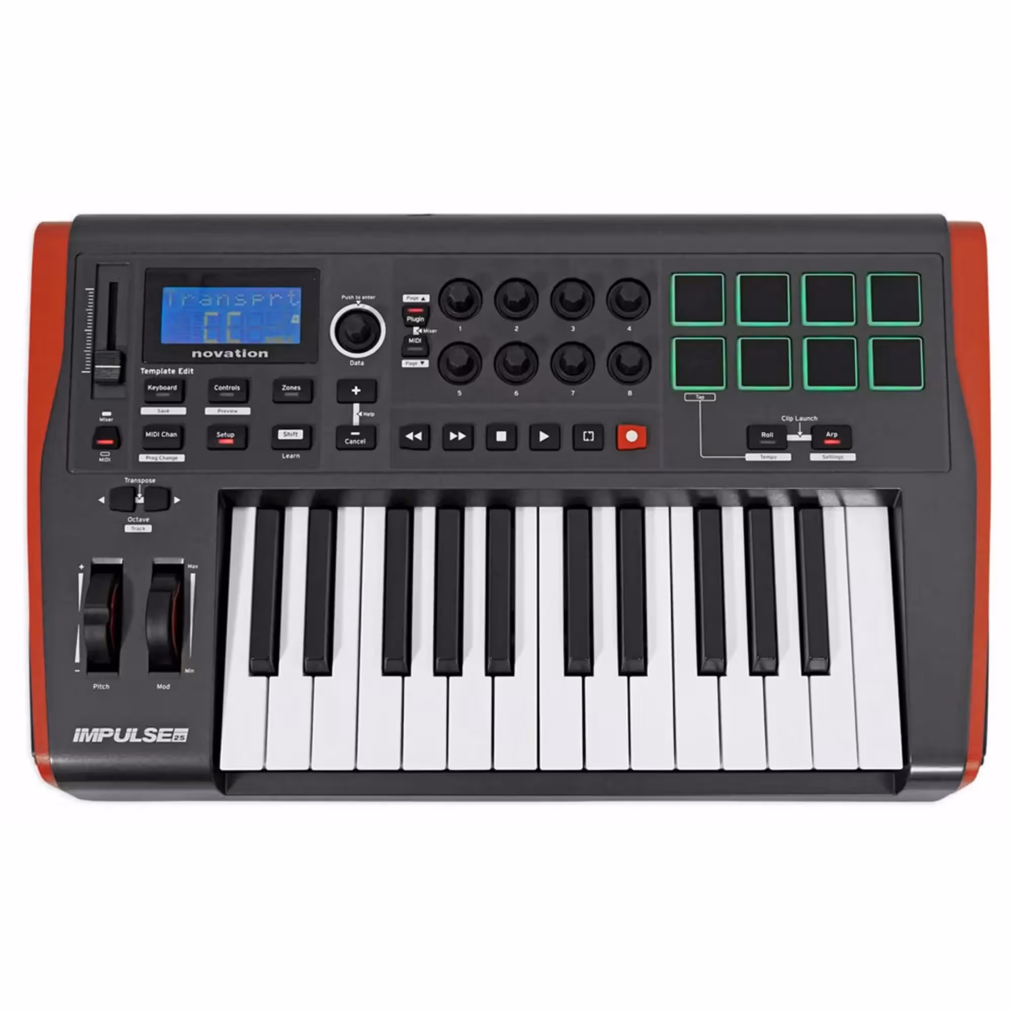 USB MIDI-клавиатура Novation Impulse 25 (1 / 4)