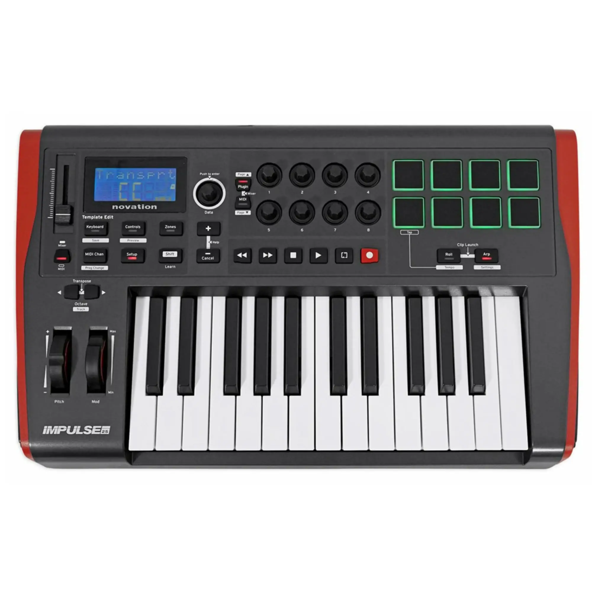USB MIDI-клавиатура Novation Impulse 25 (1 / 4)