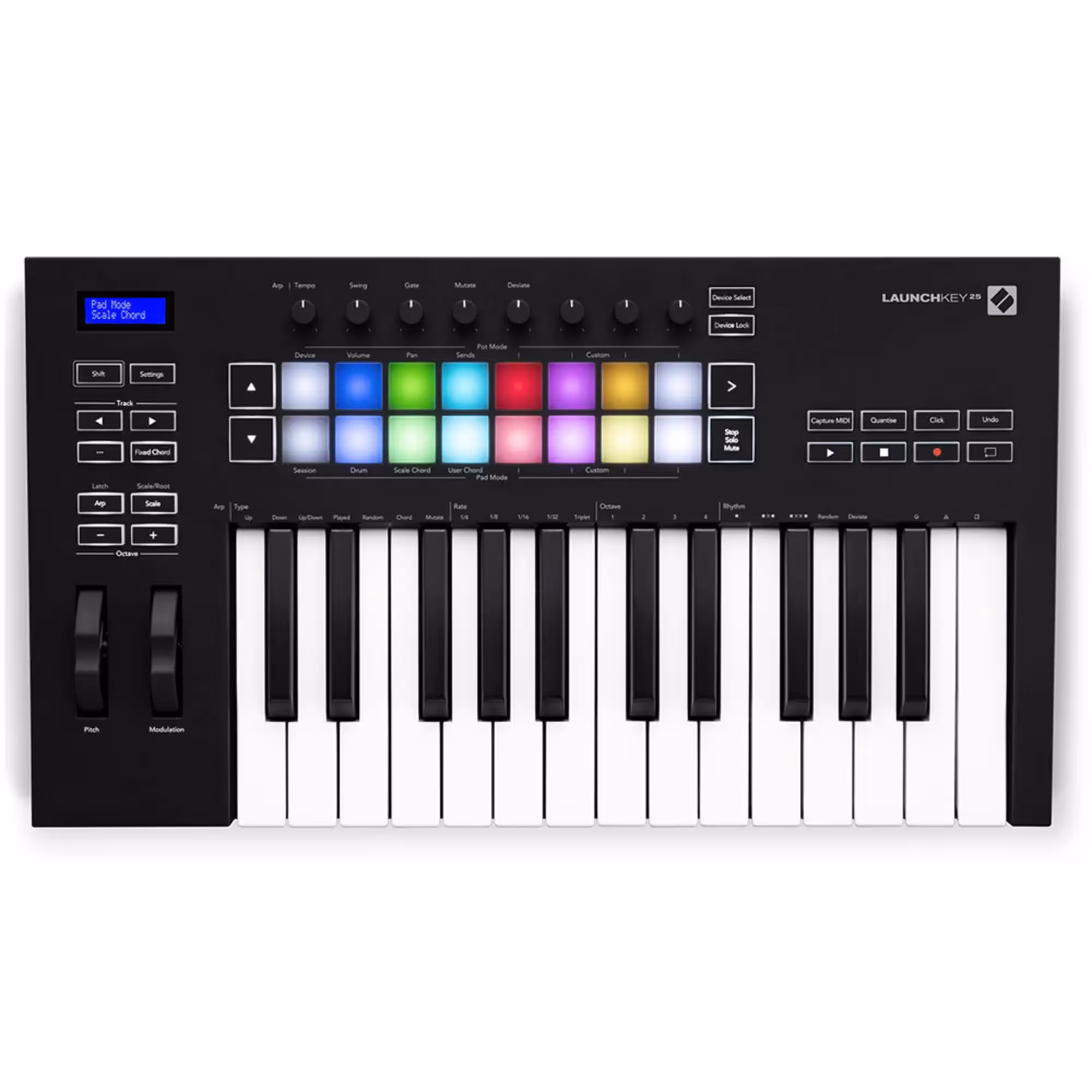 USB MIDI-Клавиатура Novation LaunchKey 25 MK3 (1 / 4)