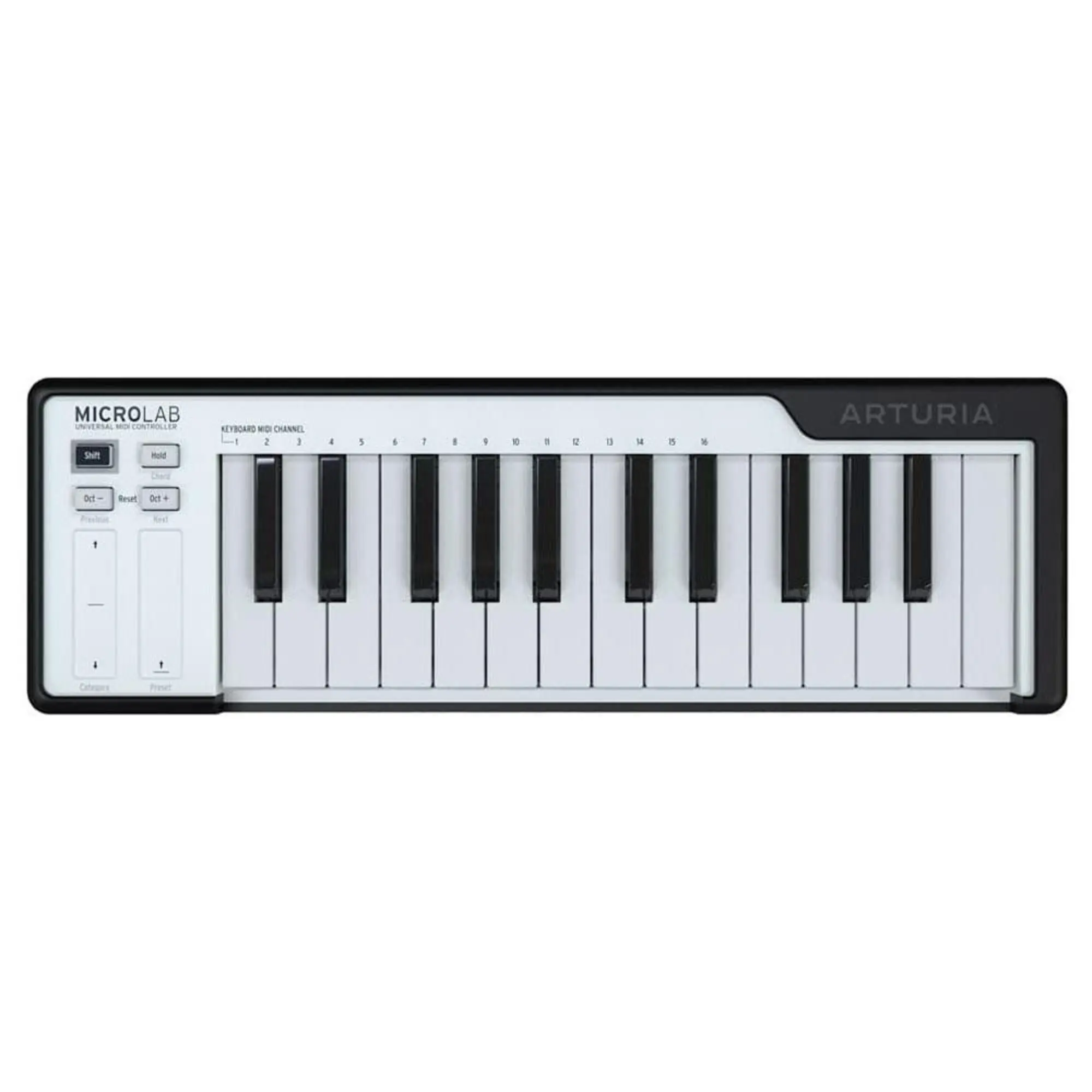 MIDI-клавиатура Arturia MicroLab Black (1 / 6)