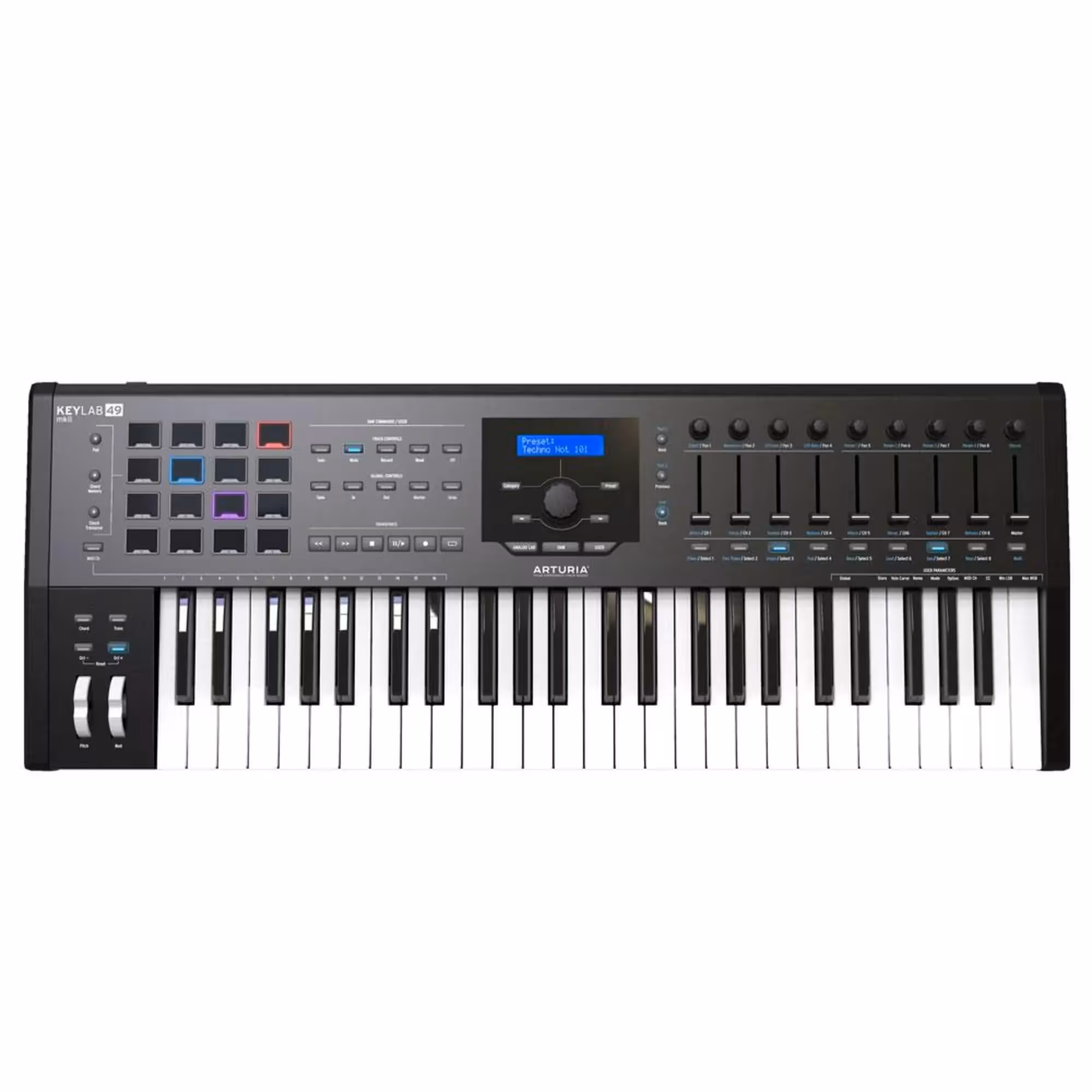 USB MIDI-клавиатура Arturia KeyLab 49 mkII Black (1 / 2)