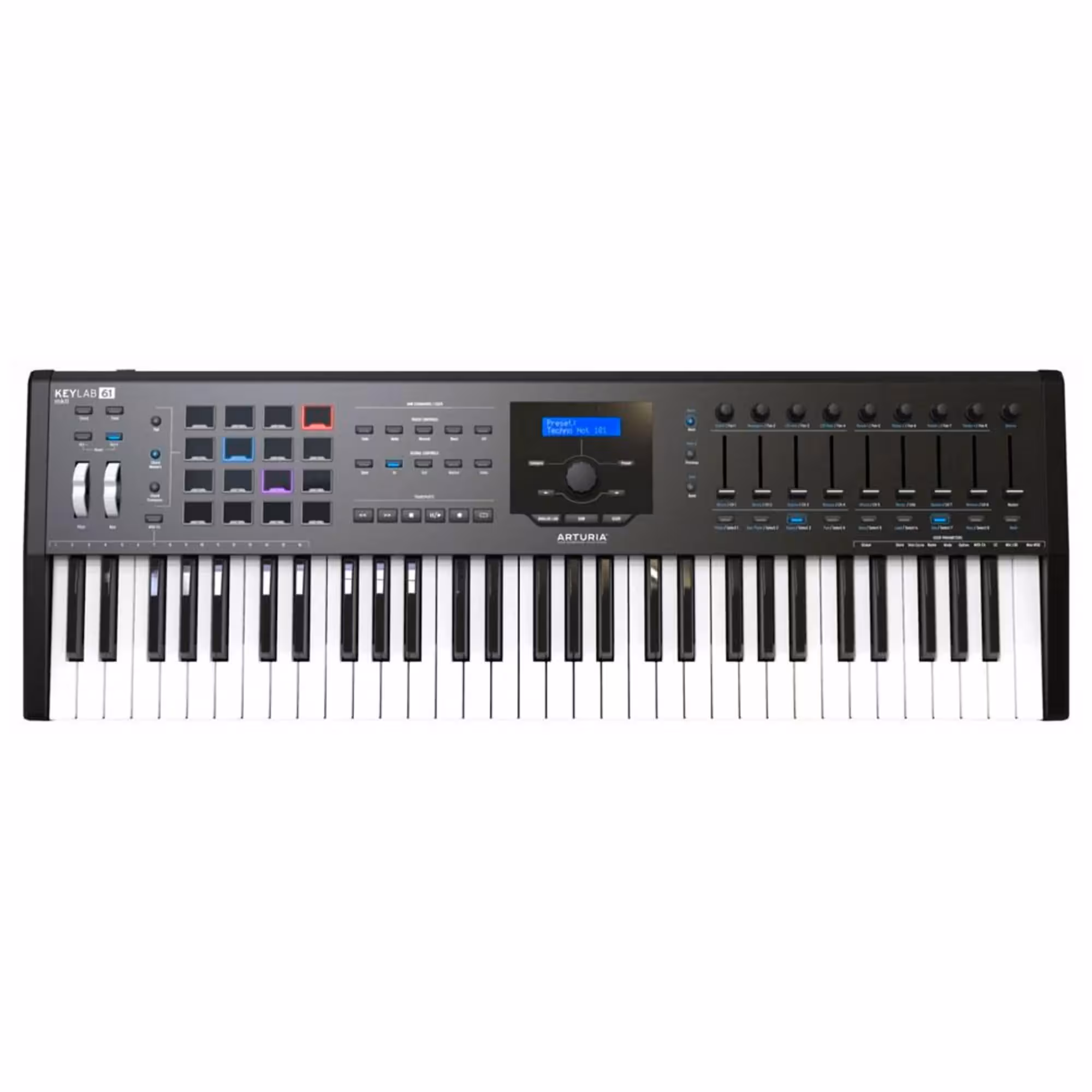 USB MIDI-клавиатура Arturia KeyLab 61 mkII Black (1 / 2)