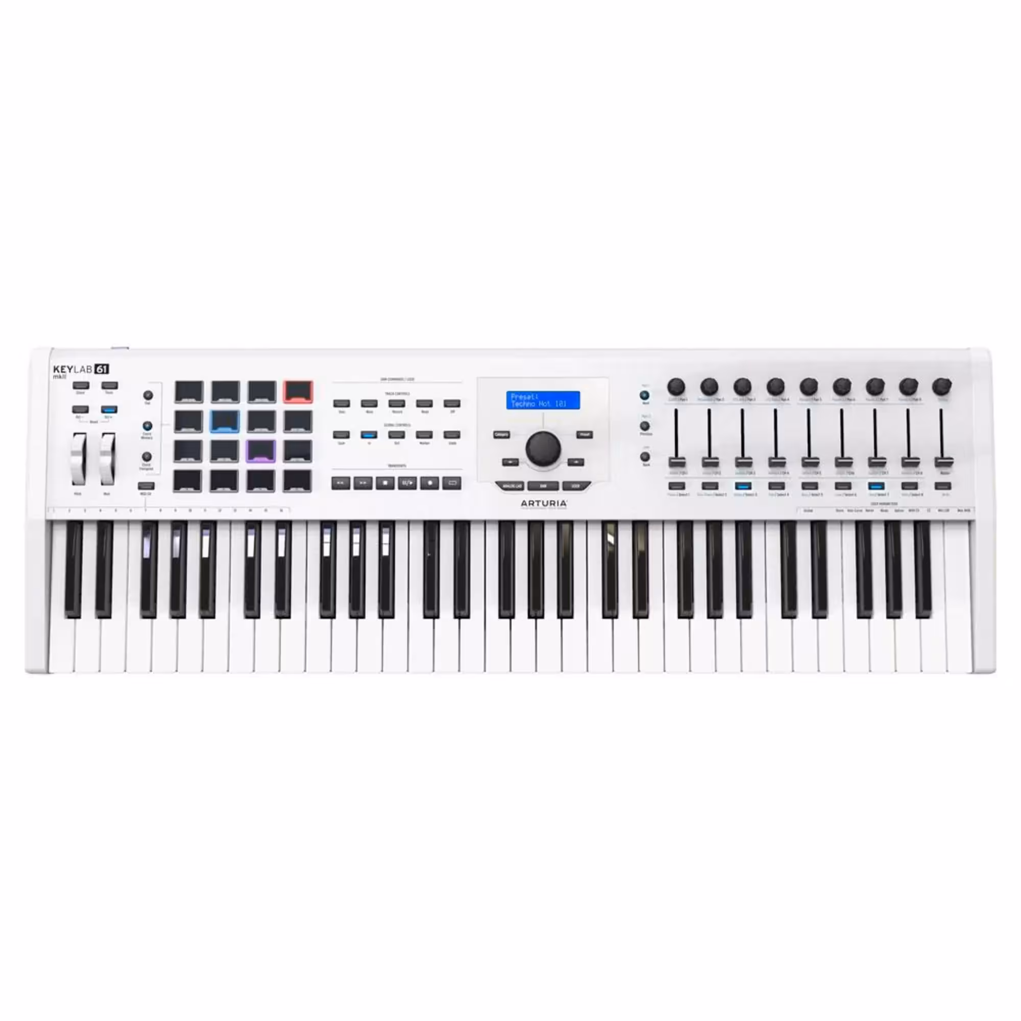USB MIDI-клавиатура Arturia KeyLab 61 mkII White (1 / 3)