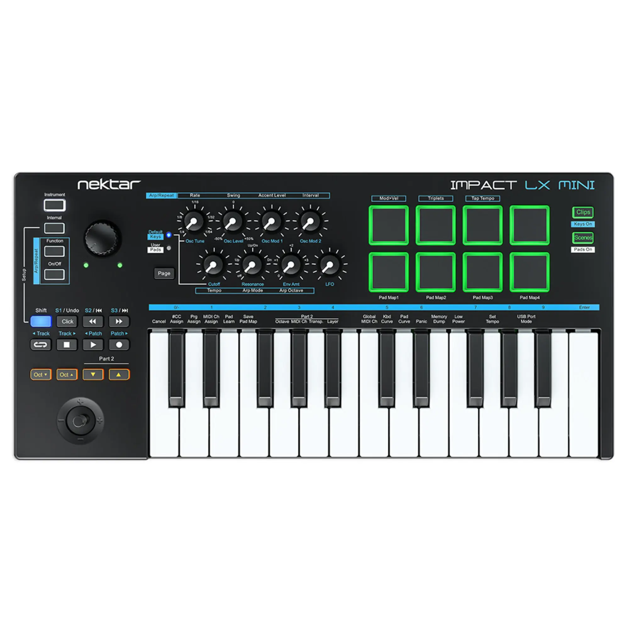 MIDI-клавиатура Nektar Impact LX Mini (3 / 6)