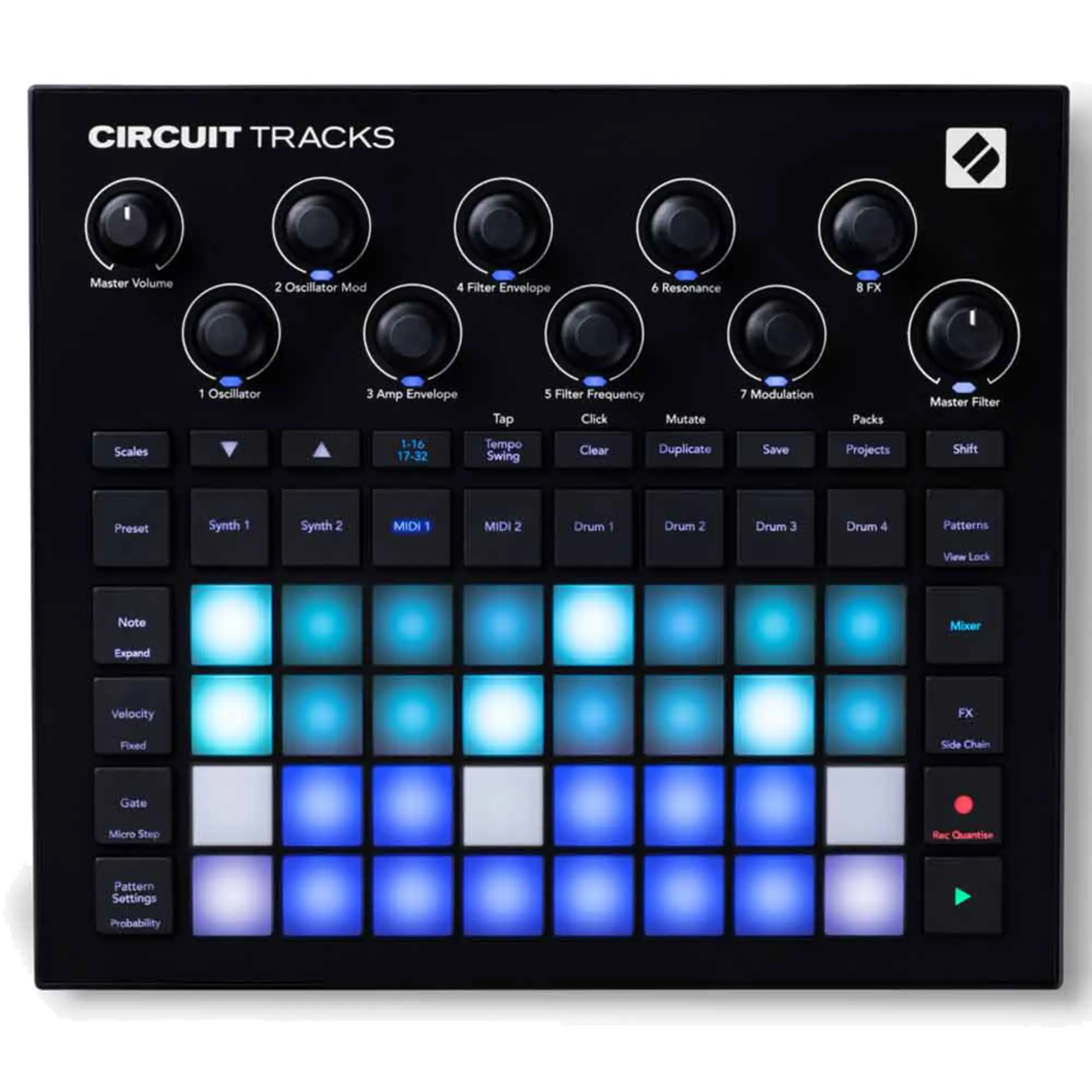 Синтезатор Novation Circuit Tracks (1 / 4)