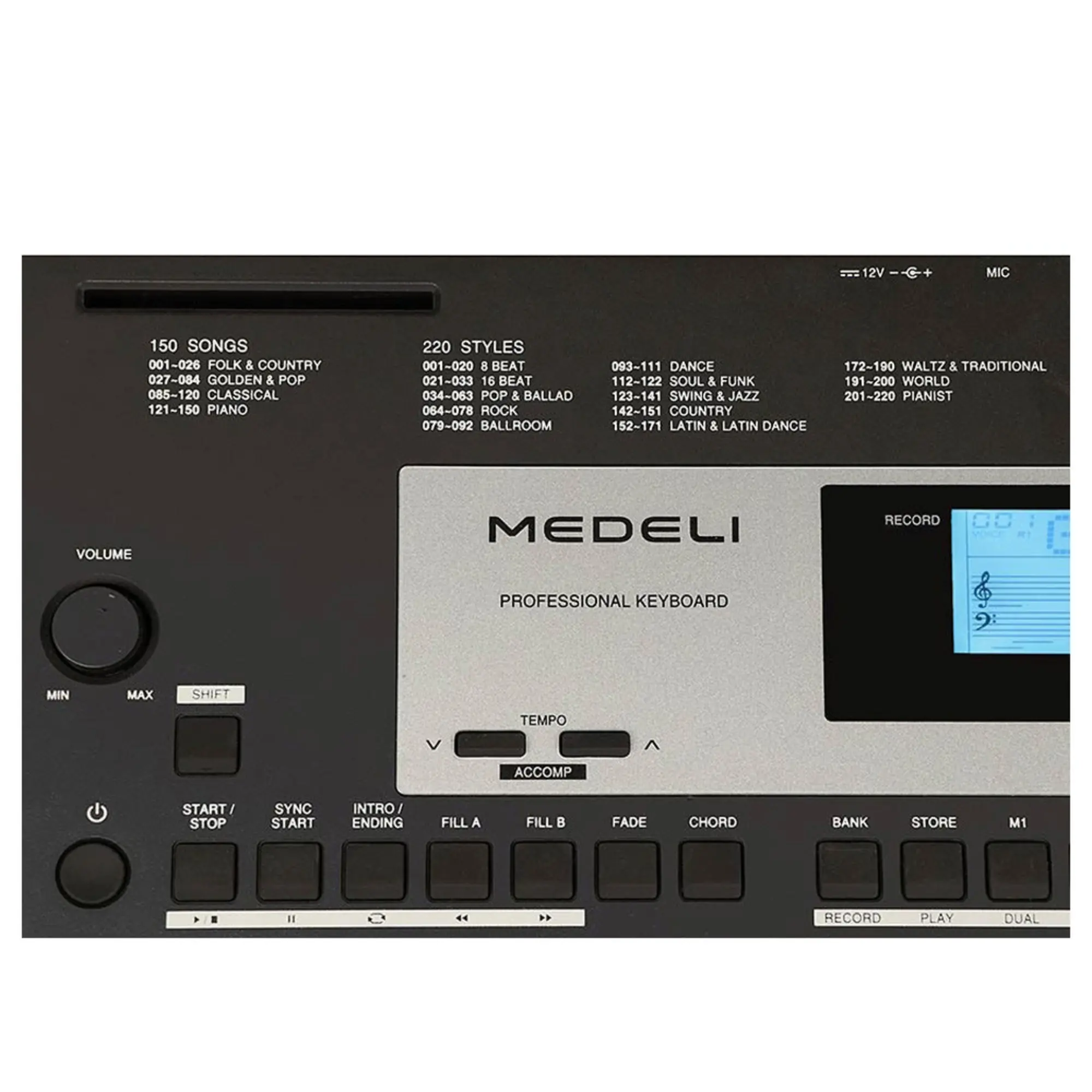 Синтезатор Medeli M331 (5 / 7)