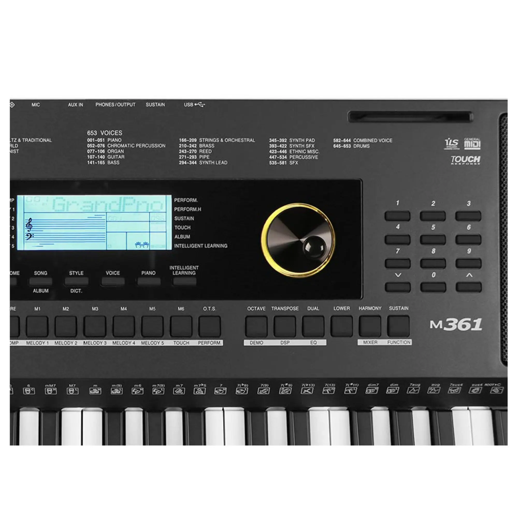 Синтезатор Medeli M361 (6 / 8)