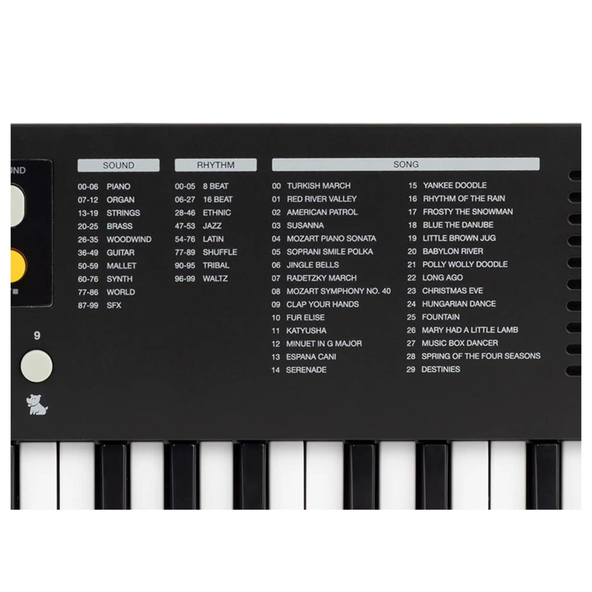 Синтезатор Medeli MK1 BK (7 / 8)