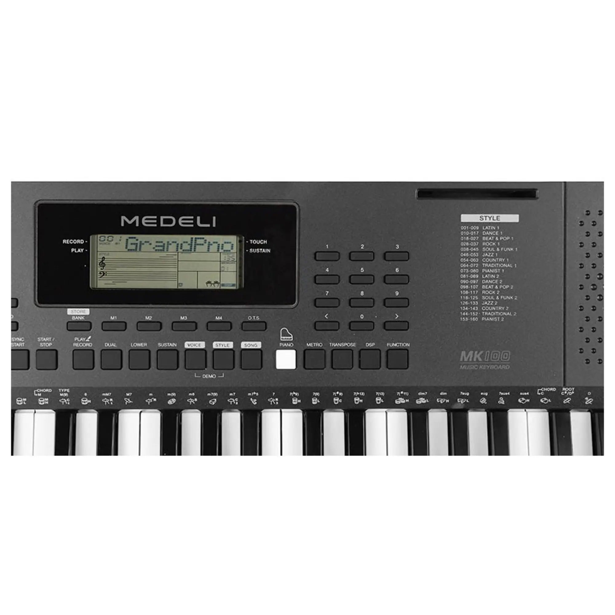 Синтезатор Medeli MK100 (6 / 7)