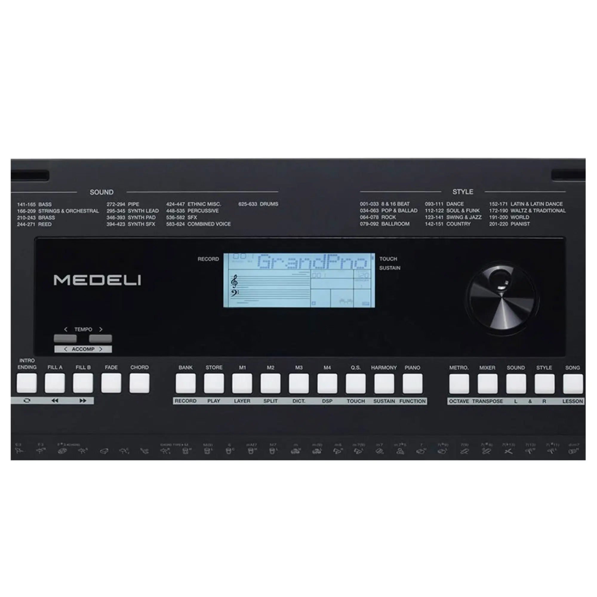 Синтезатор Medeli MK300 (6 / 9)