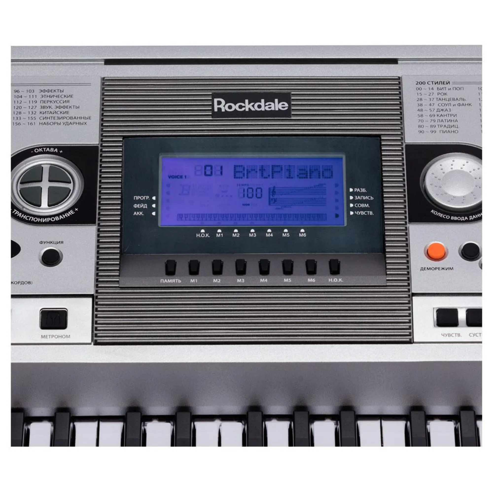Синтезатор Rockdale Keys RHK-400 (6 / 6)