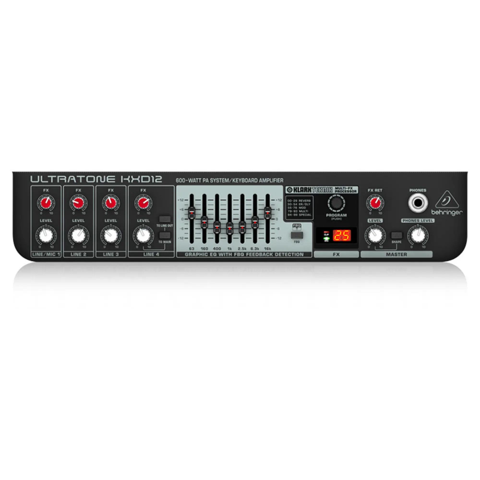 Клавишный комбо Behringer ULTRATONE KXD12 (3 / 5)