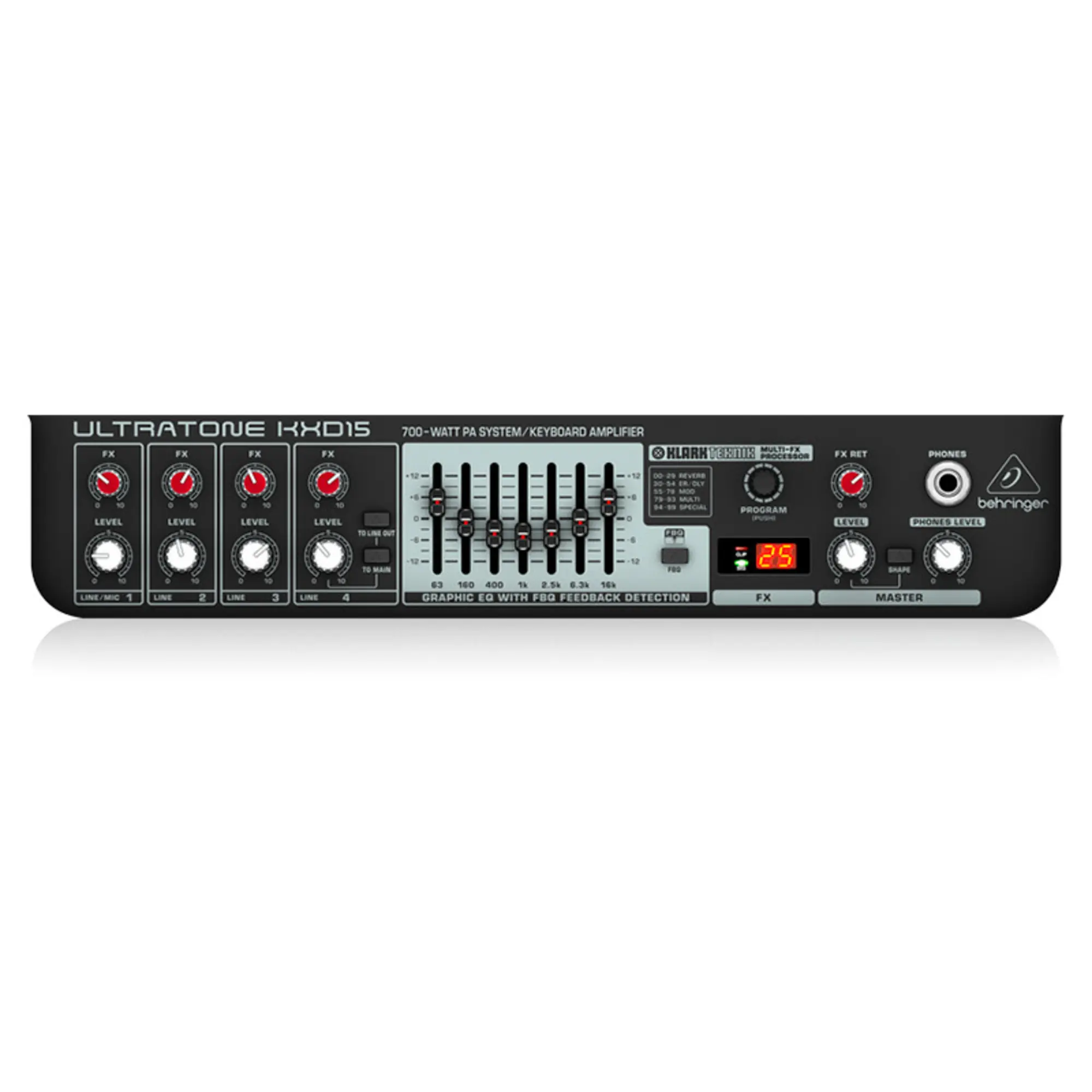 Клавишный комбо Behringer ULTRATONE KXD15 (3 / 5)