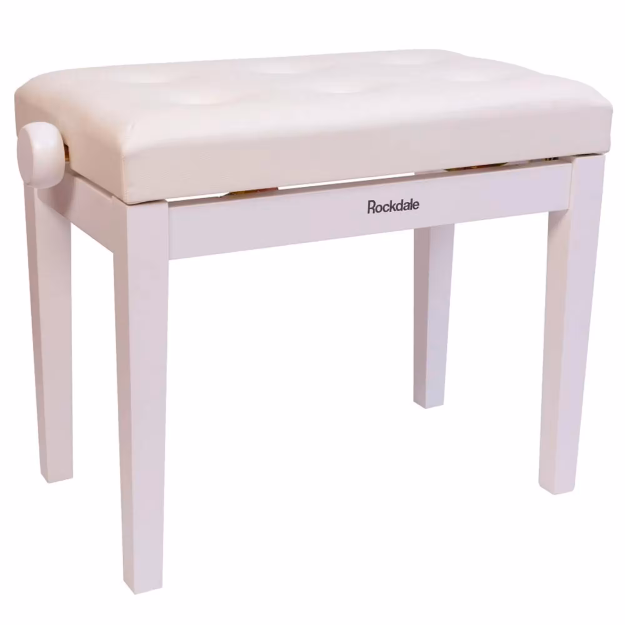 Банкетка для пианино Rockdale Rhapsody 130 White (1 / 7)