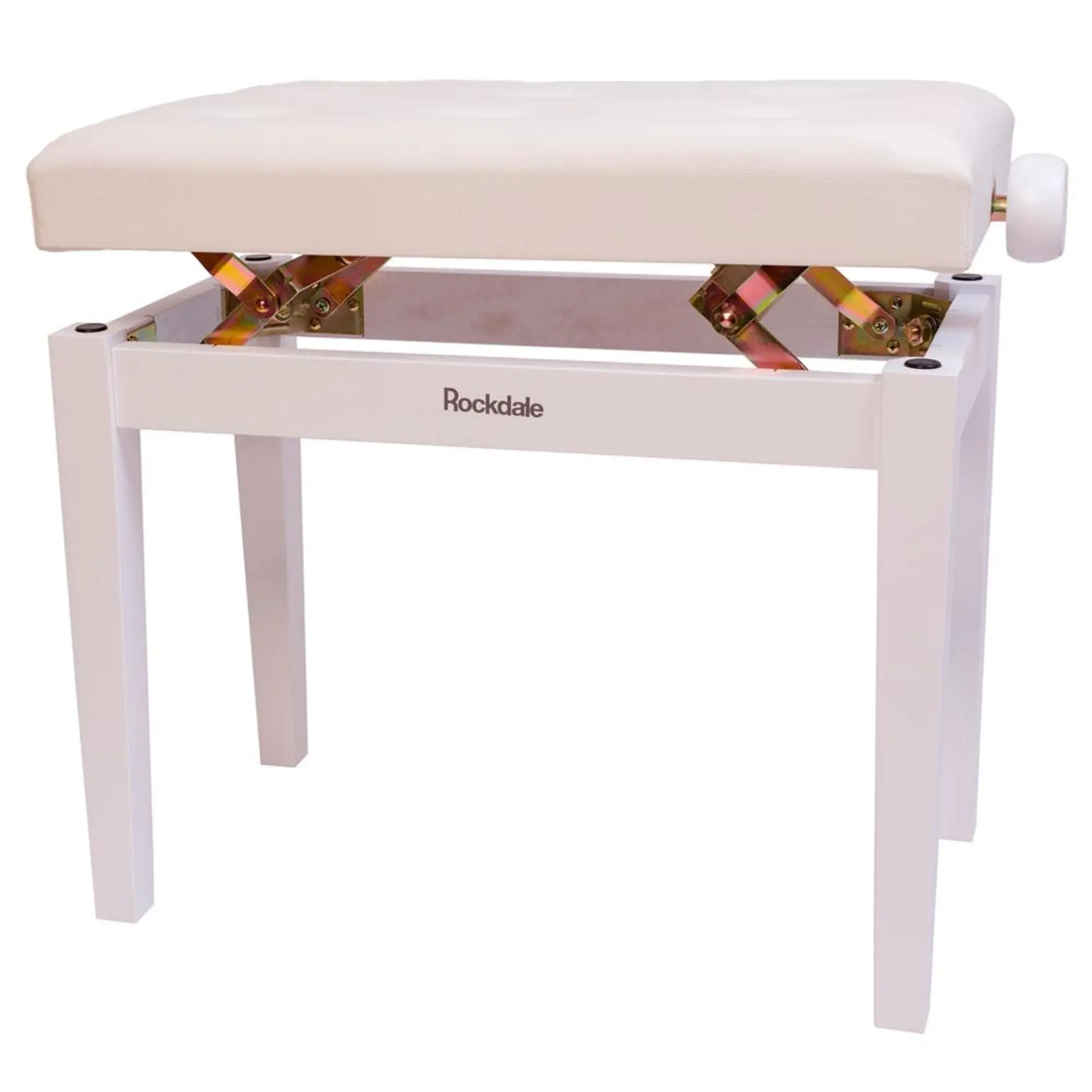 Банкетка для пианино Rockdale Rhapsody 130 White (4 / 7)